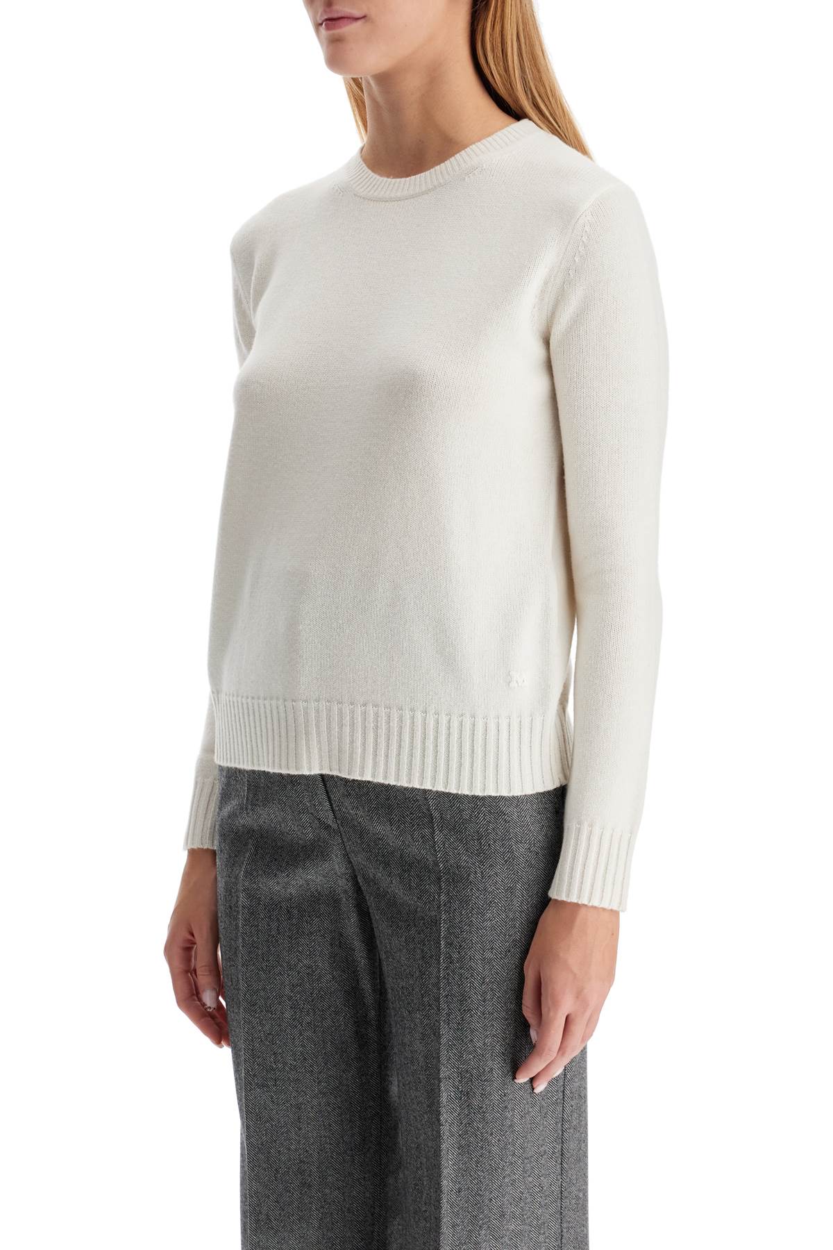 Shop Max Mara Cashmere 'viglio In White