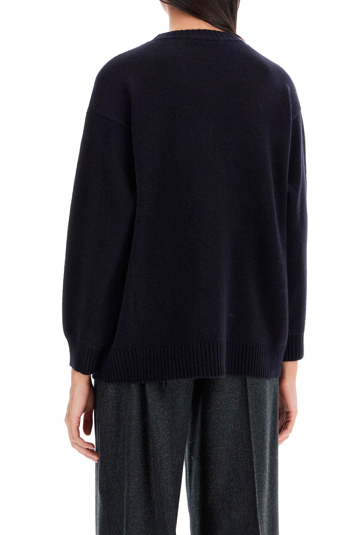 Shop Max Mara 'fido' Wool And Cashmere In Blue