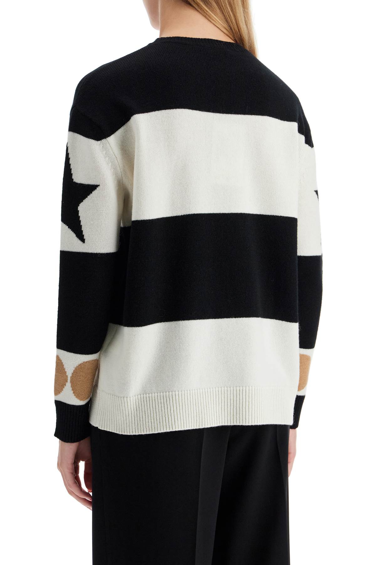 Shop Max Mara 'wool And Cashmere Pullover In Black