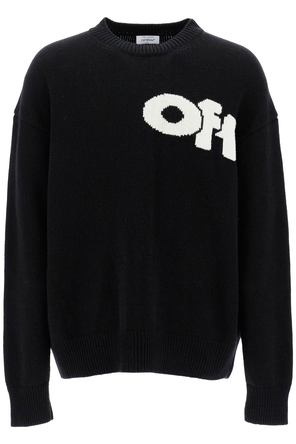 Shop Off-white "oversized Sweater In Black