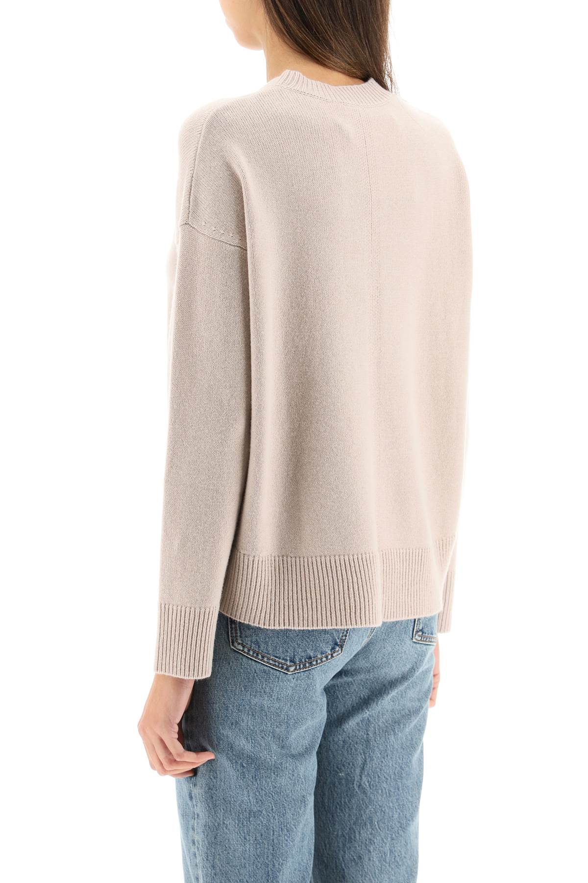 Shop 's Max Mara Venezia Wool And Cashmere Sweater In Neutro