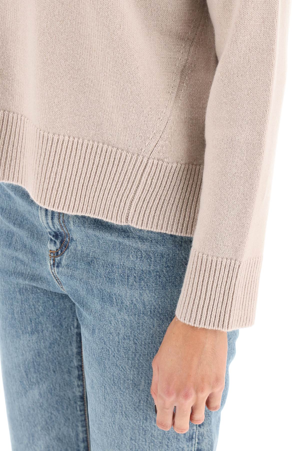 Shop 's Max Mara Venezia Wool And Cashmere Sweater In Neutro