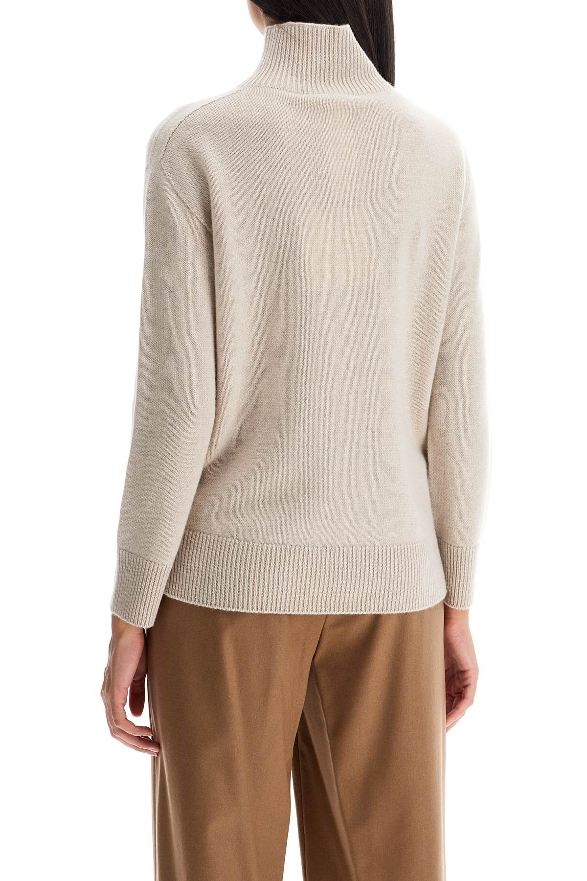 Shop 's Max Mara Cashmere Oak Pullover Swe In Beige