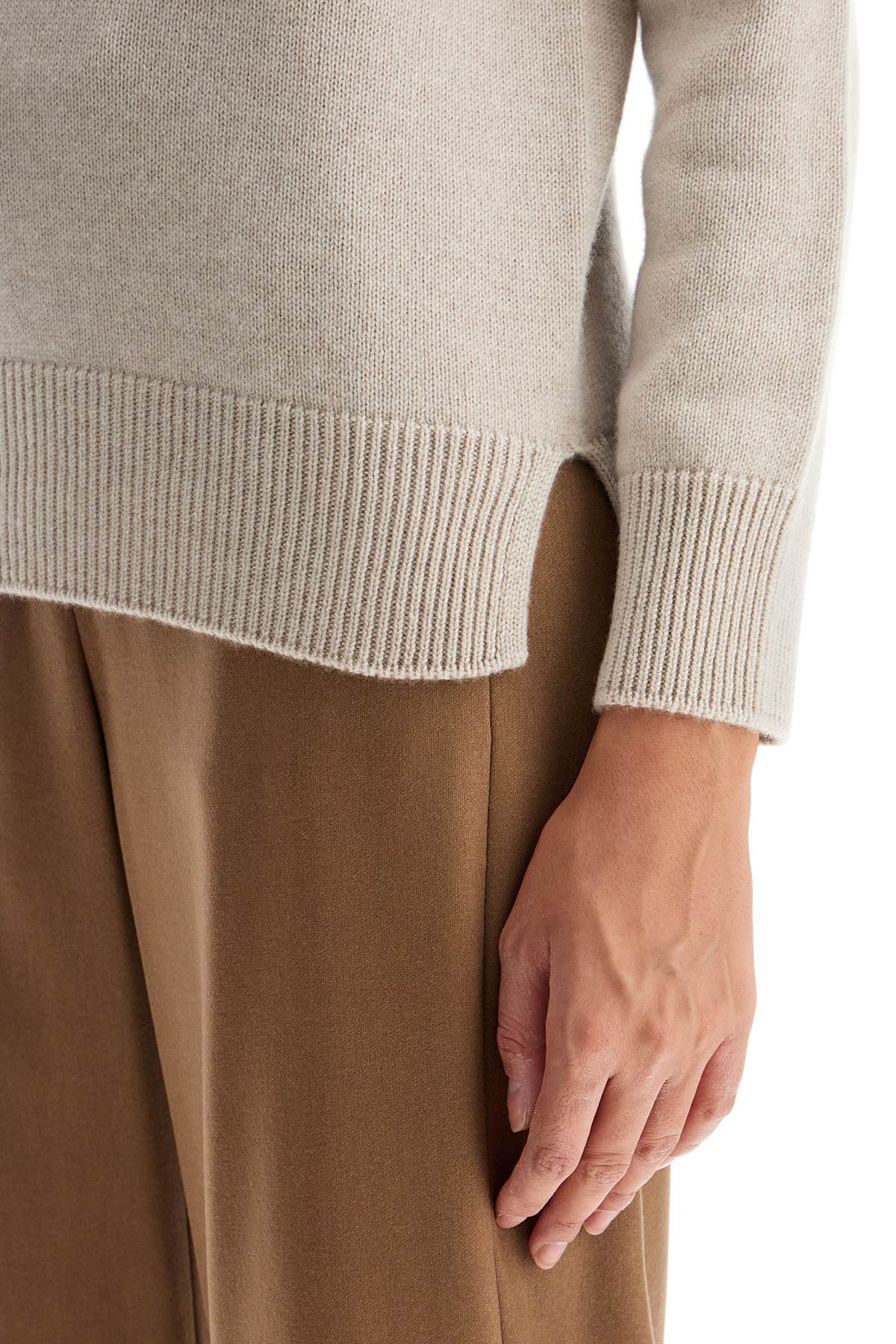 Shop 's Max Mara Cashmere Oak Pullover Swe In Beige