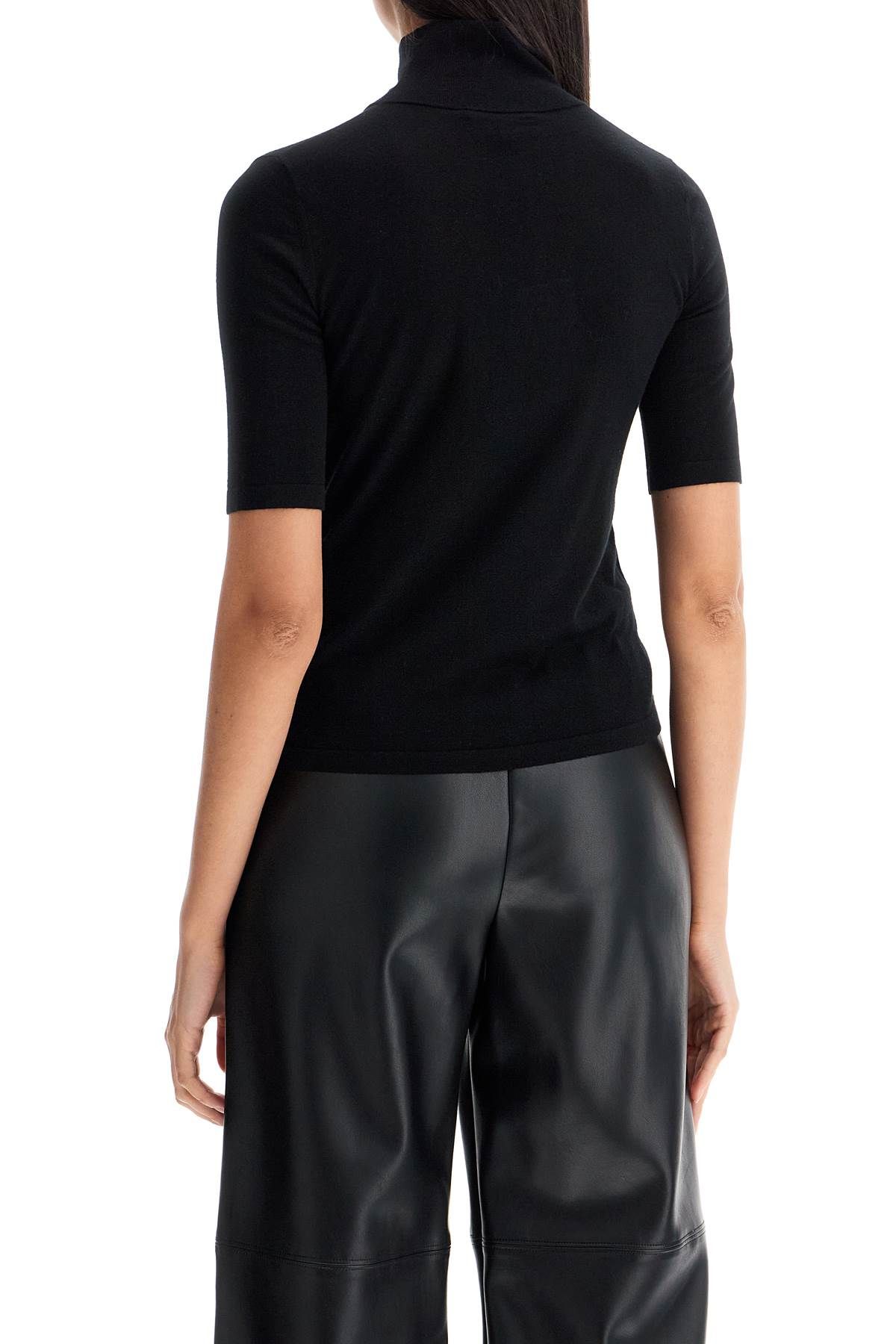 Shop 's Max Mara "knitted Woolen Sweater With In Black