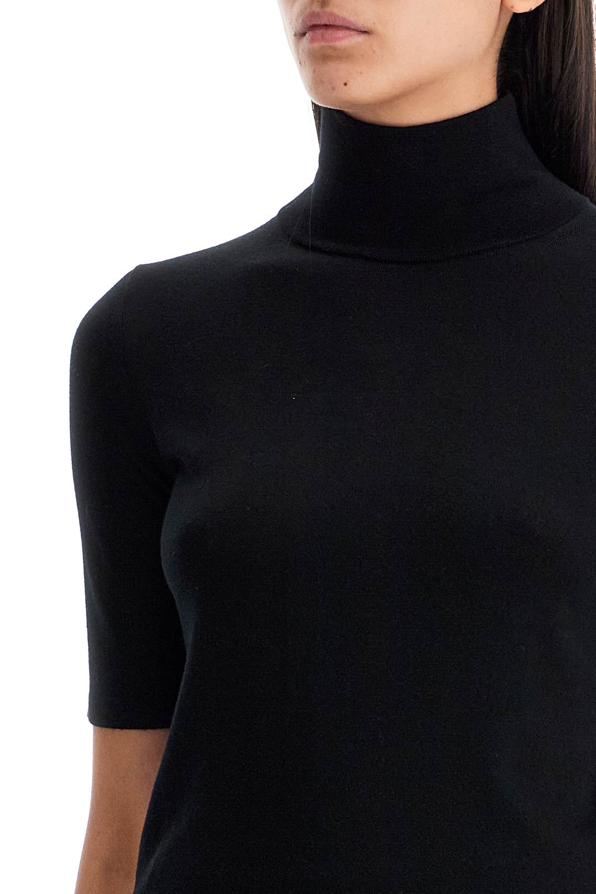 Shop 's Max Mara "knitted Woolen Sweater With In Black