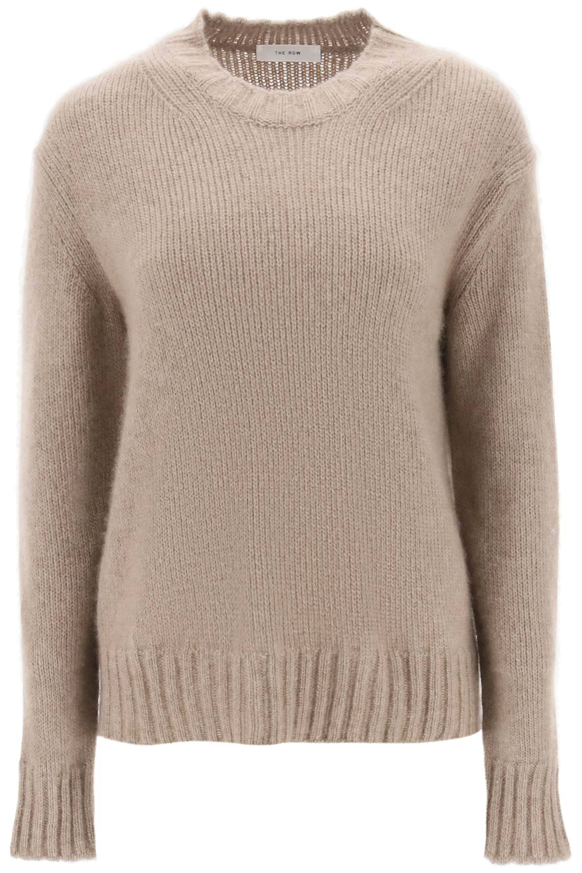 The Row 'devyn' Cashmere Sweater In Beige