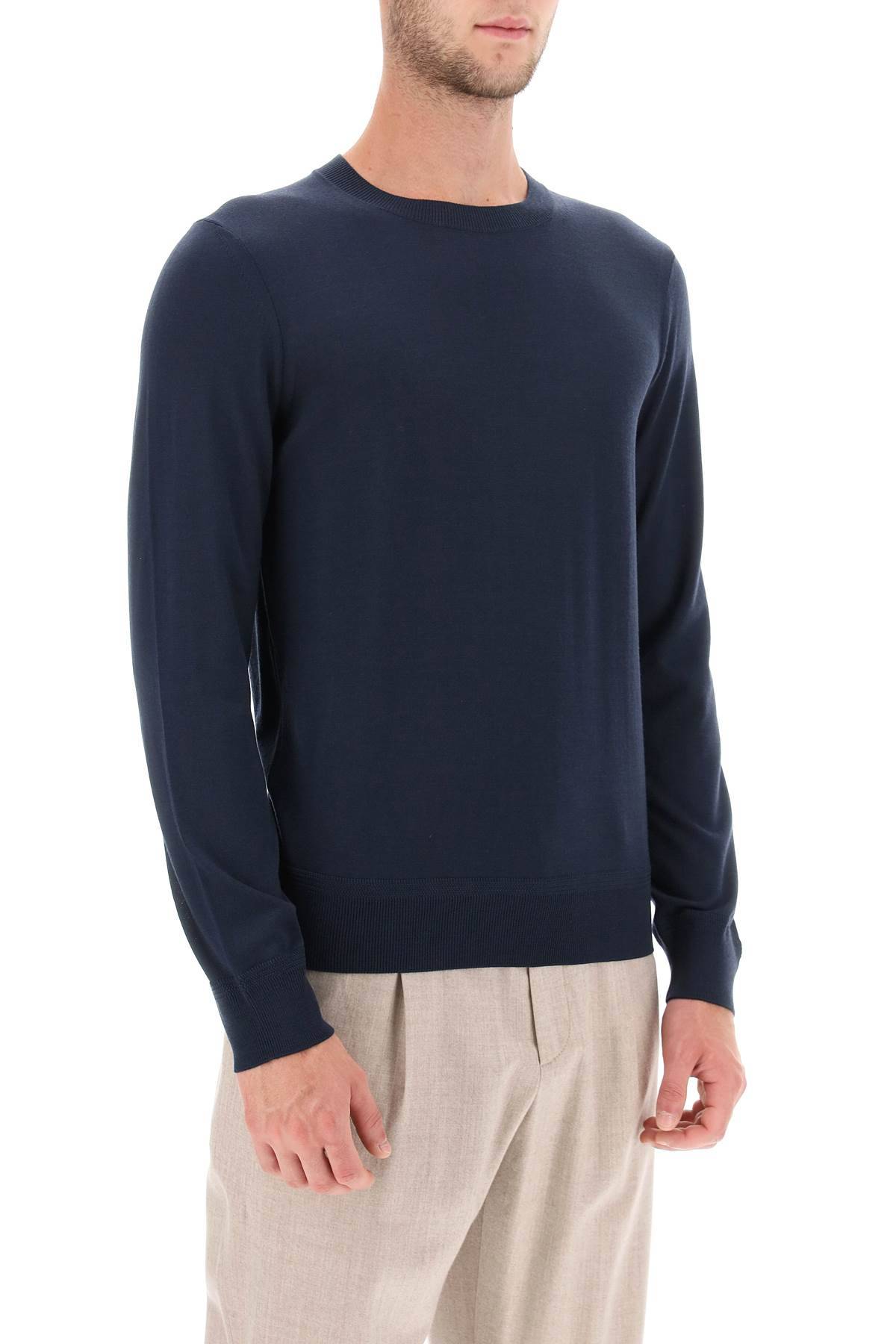 Shop Tom Ford Fine Wool Sweater In Blue