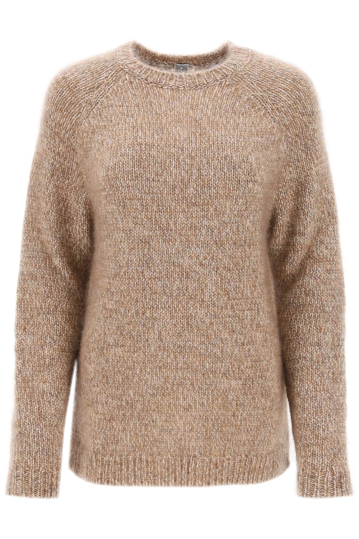 TOTÊME MELANGE-EFFECT SWEATER