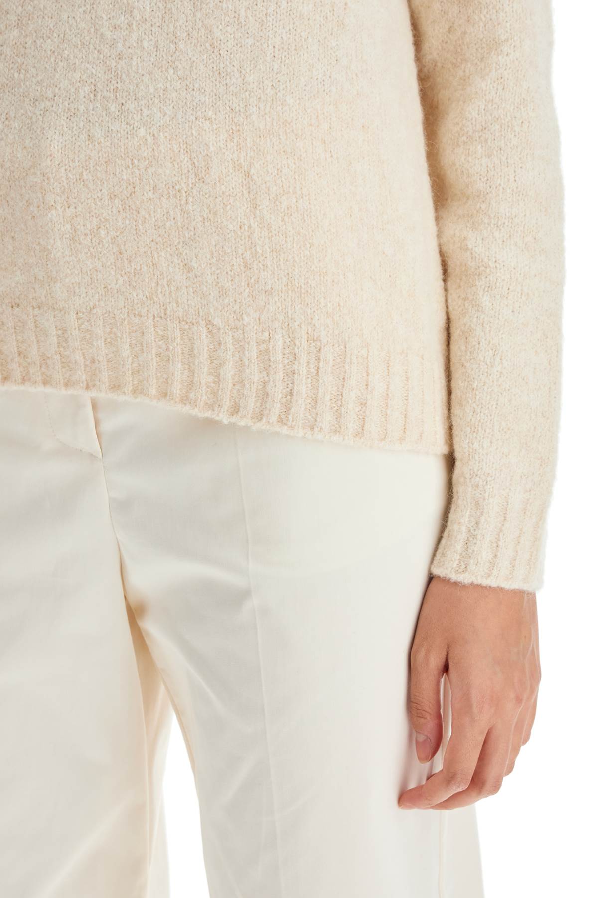 Shop Weekend Max Mara "alpaca Blend Icy In Neutro