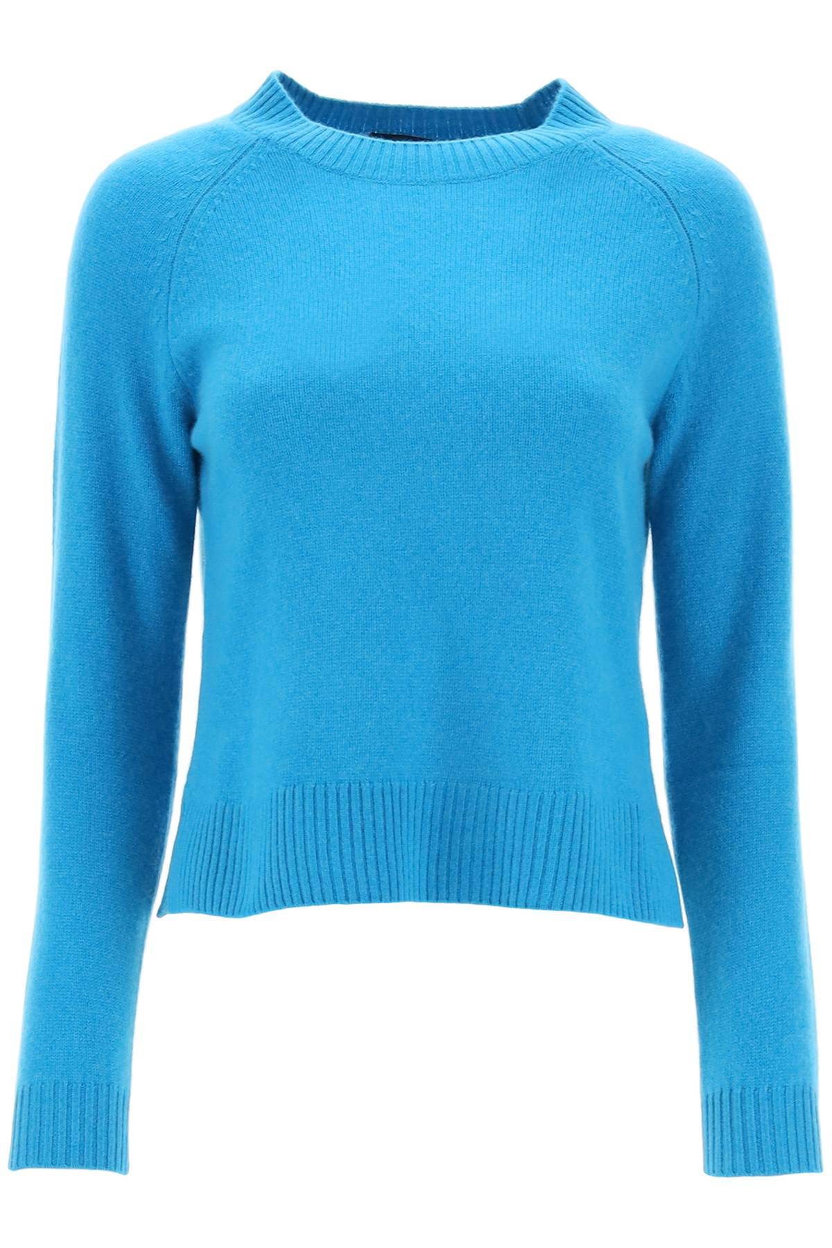 Weekend Max Mara Scatola Cashmere Sweater In Light Blue