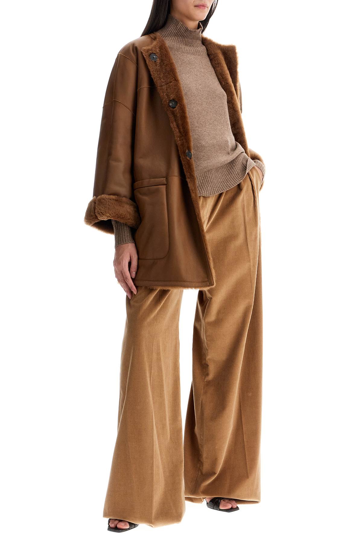 Shop Weekend Max Mara Cashmere 'alcali In Beige