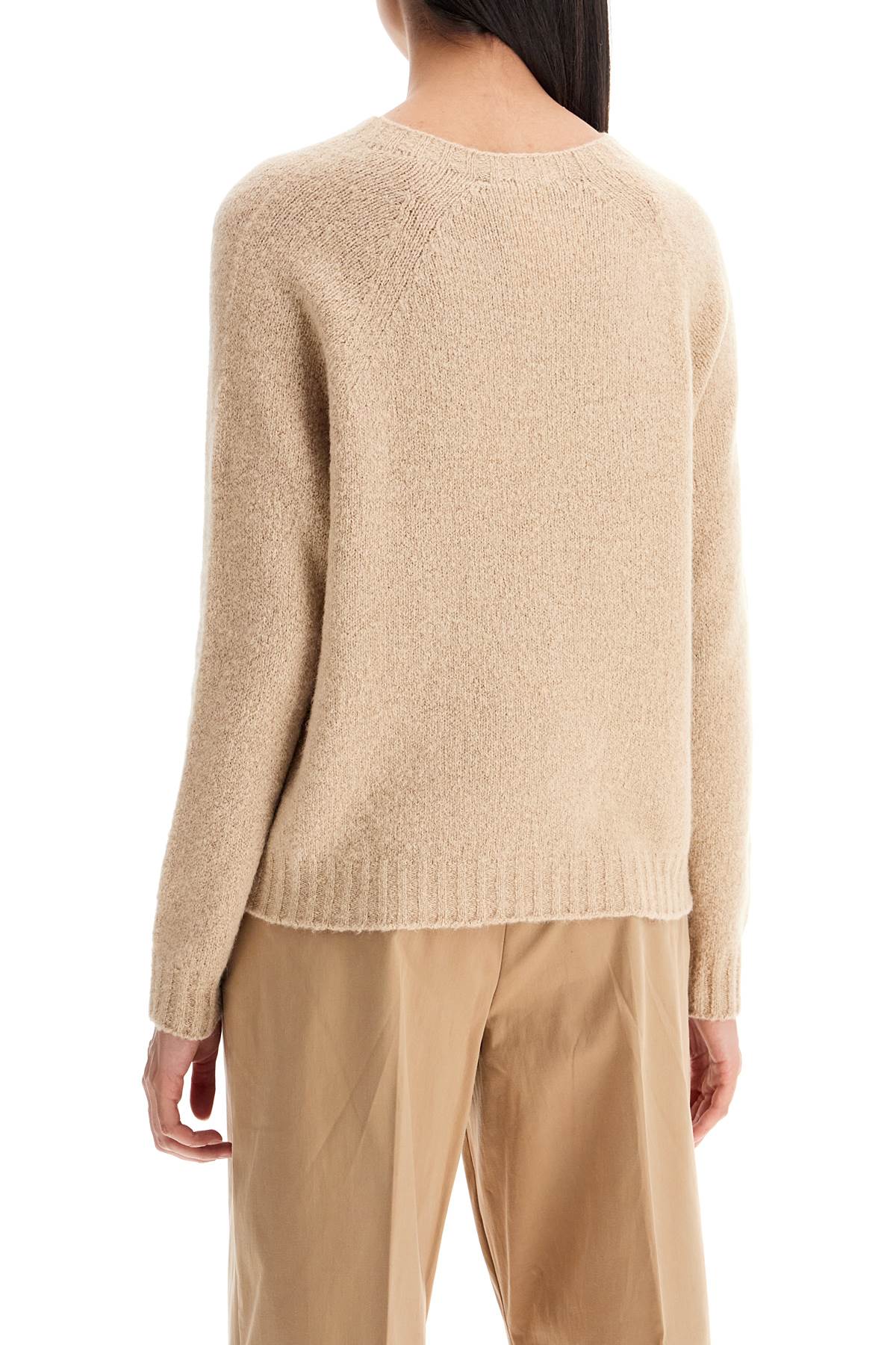 Shop Weekend Max Mara "alpaca Blend Icy In Beige