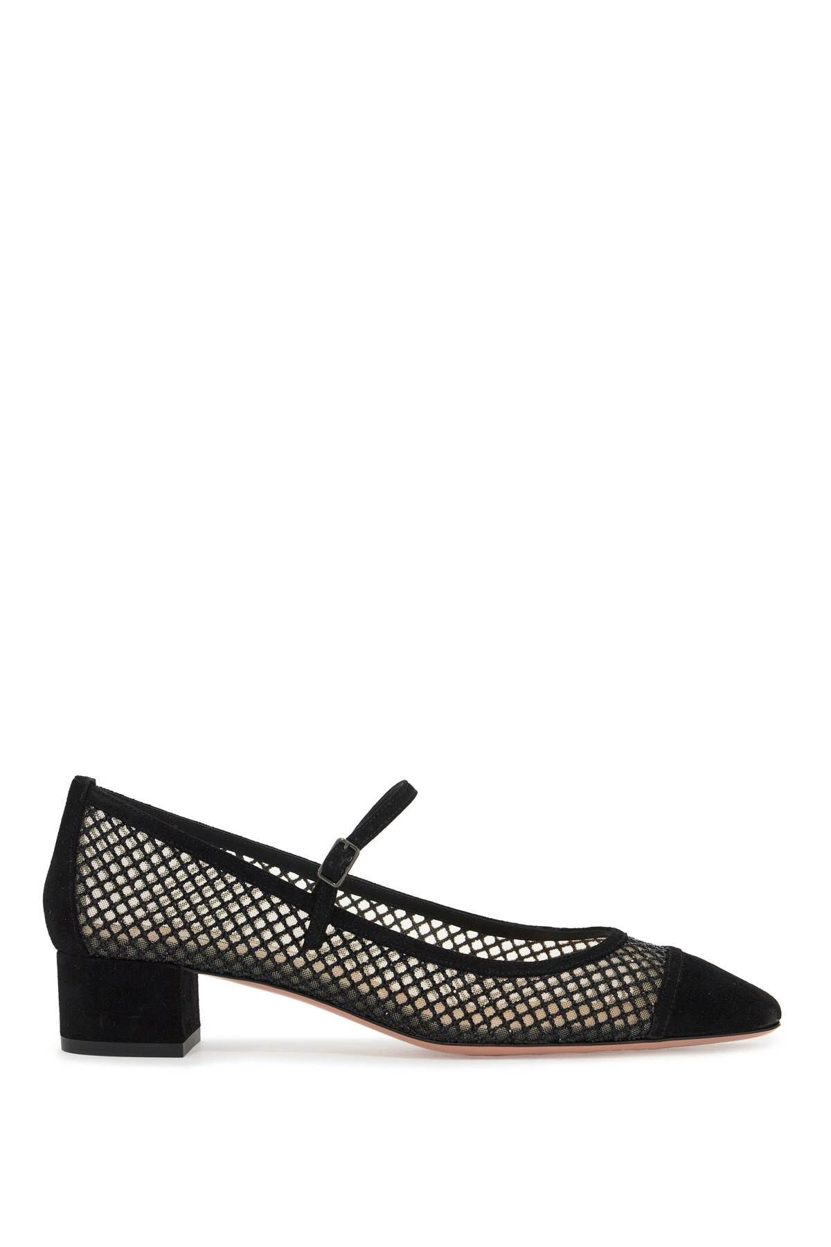 Shop Aquazzura Crystal Mayor Dã©collet In Black