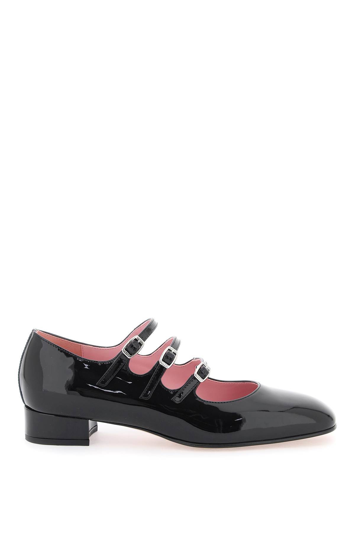 Shop Carel Patent Leather Ariana Mary Jane In Black