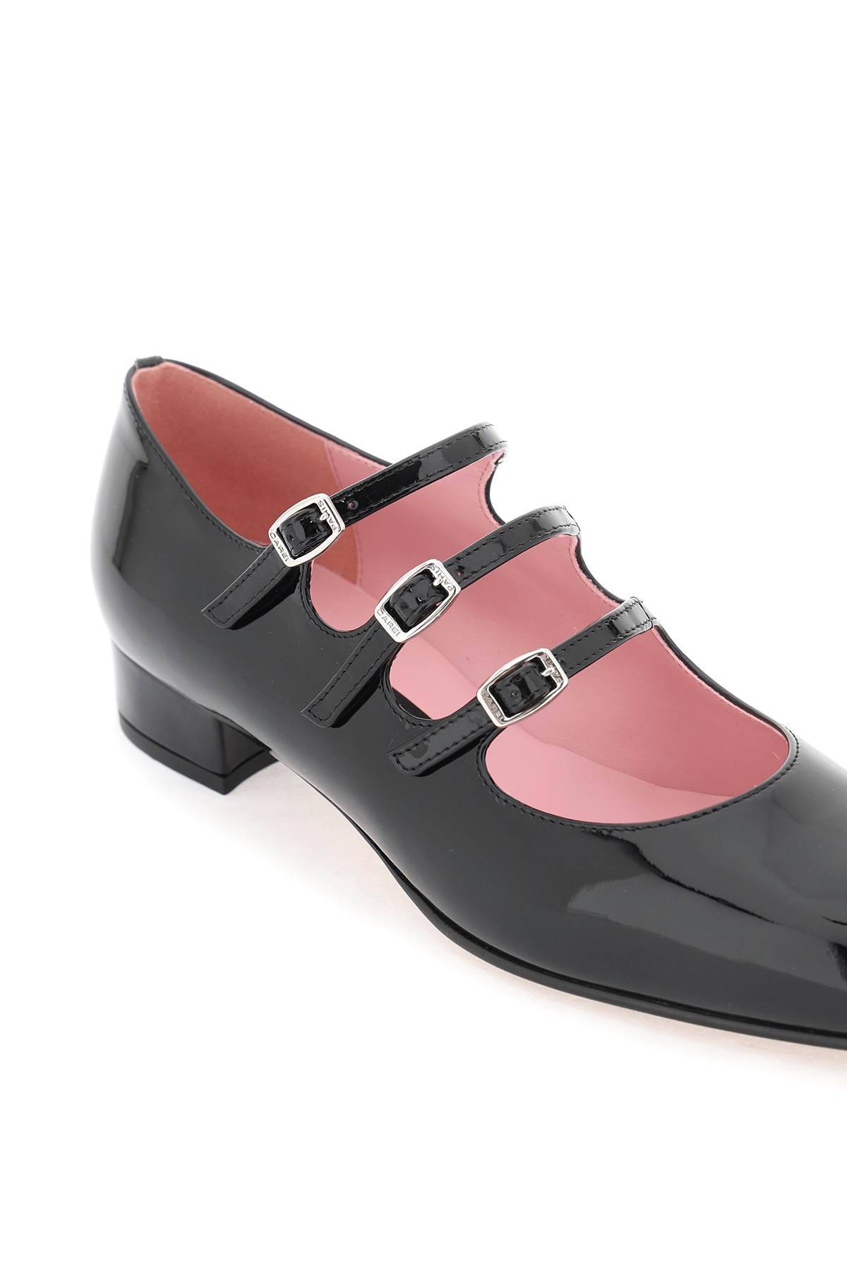 Shop Carel Patent Leather Ariana Mary Jane In Black