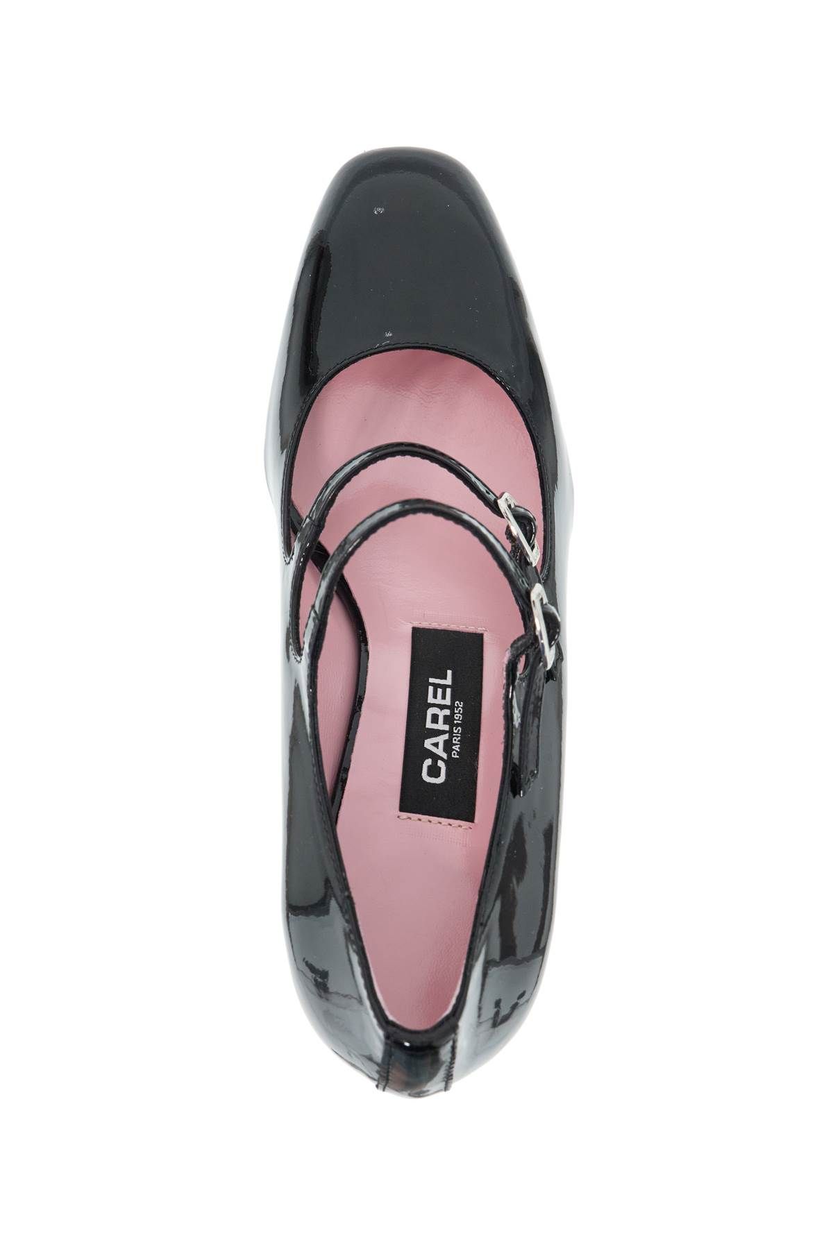 Shop Carel 'mary Jane Alice In Patent Leather In Black