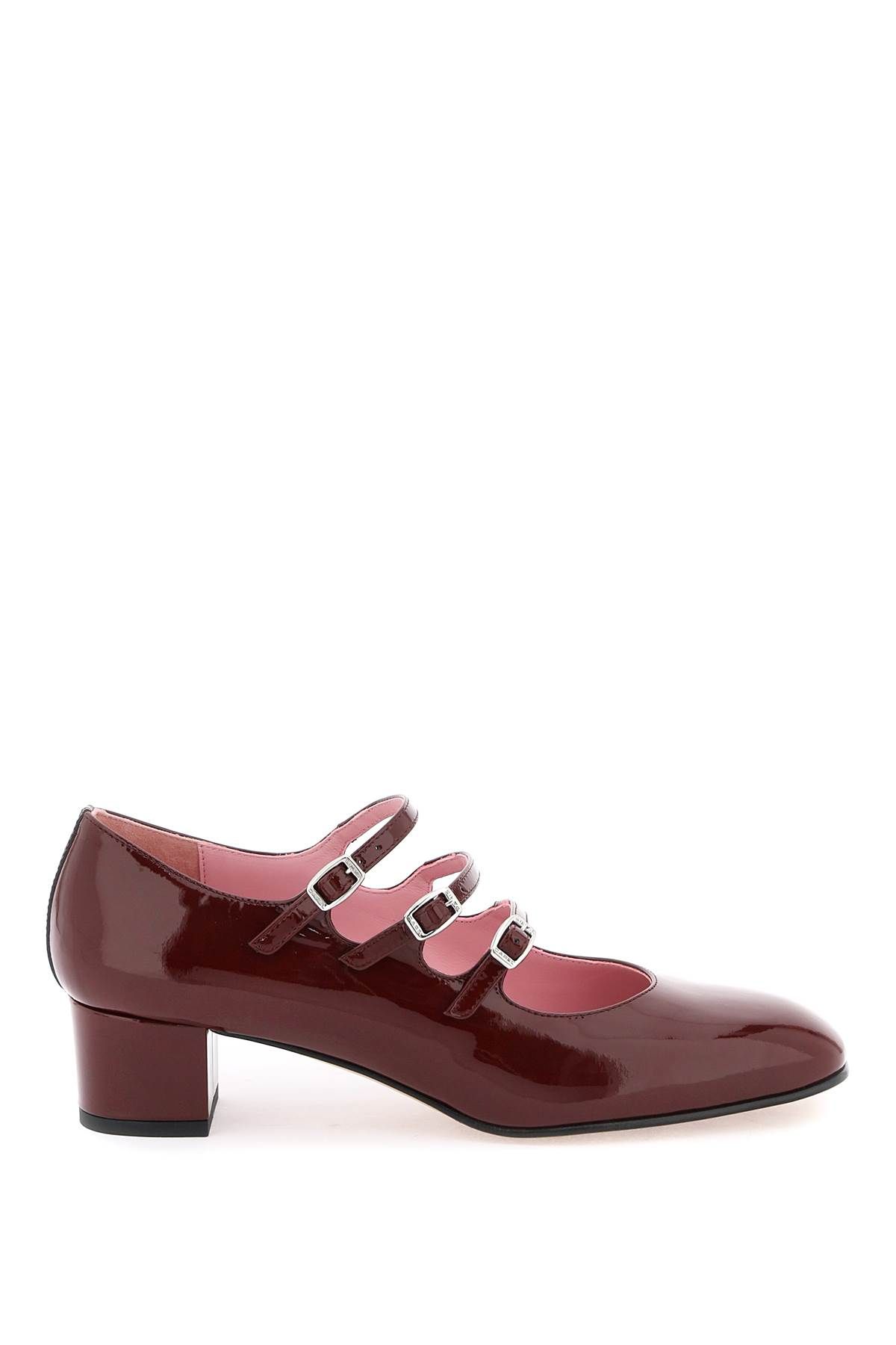 Shop Carel Patent Leather Kina Mary Jane In Red