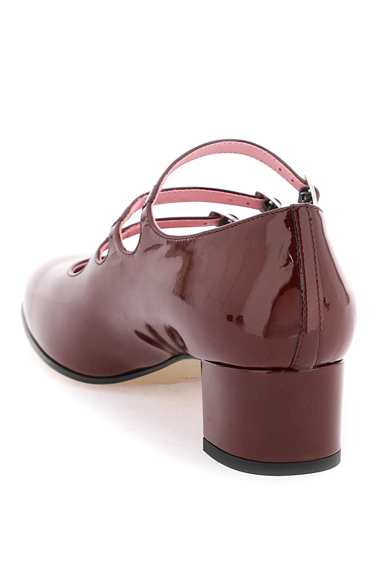 Shop Carel Patent Leather Kina Mary Jane In Red