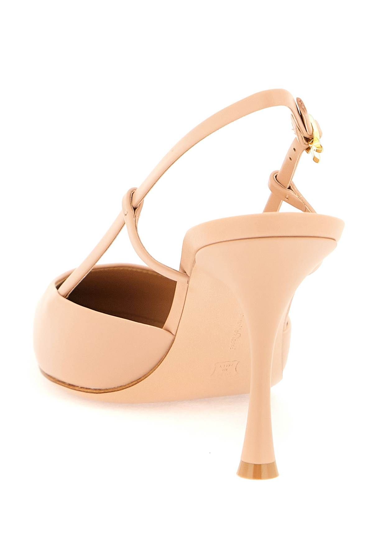 Shop Gianvito Rossi 'ascent' Slingback Pumps In Pink