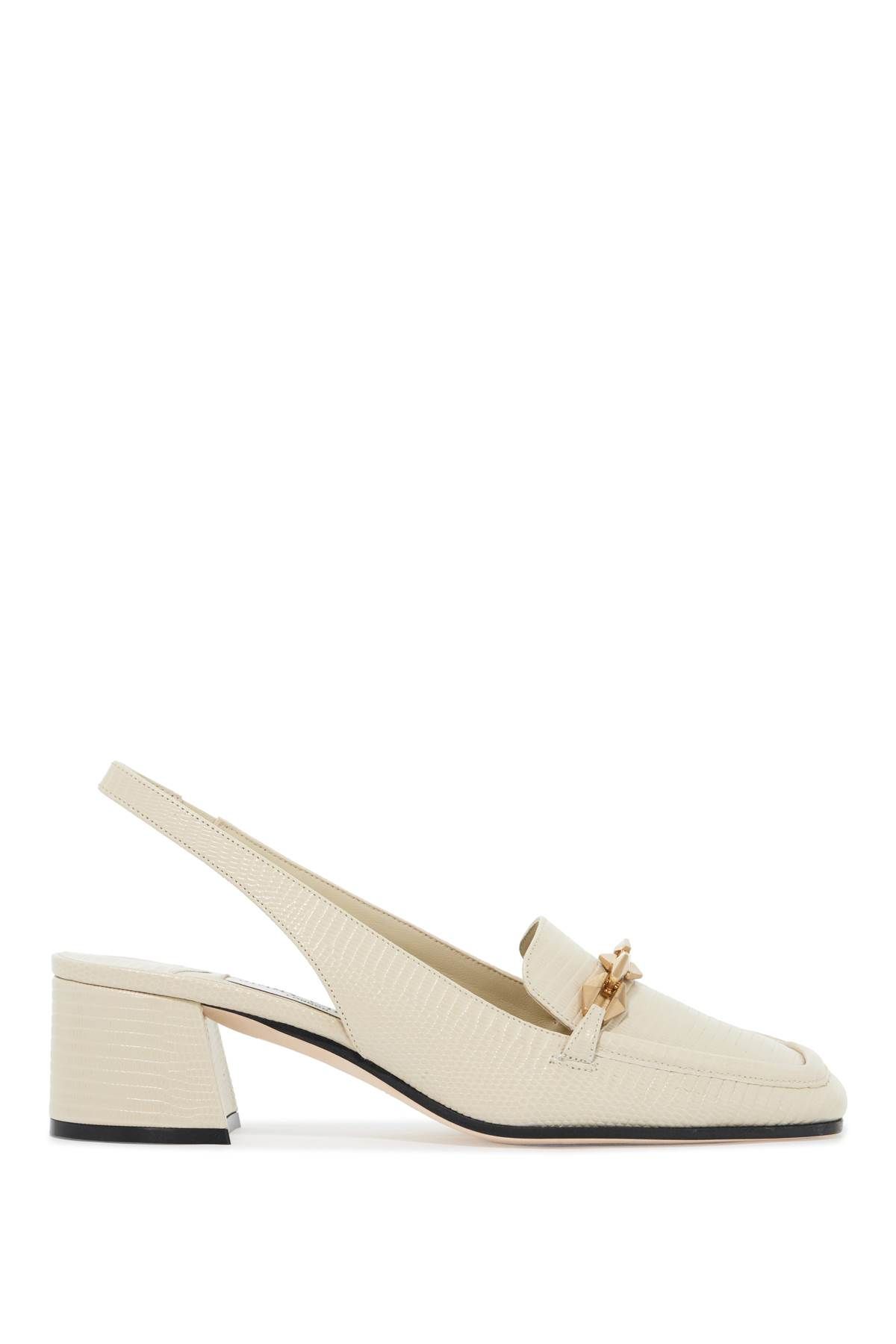 Jimmy Choo Slingback Diamond Tilda 45 Décollet In Neutral