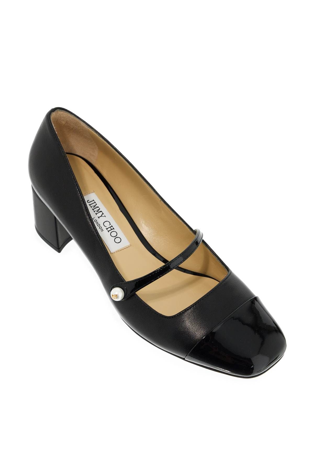 Shop Jimmy Choo 'mary Jane Elisa In Black