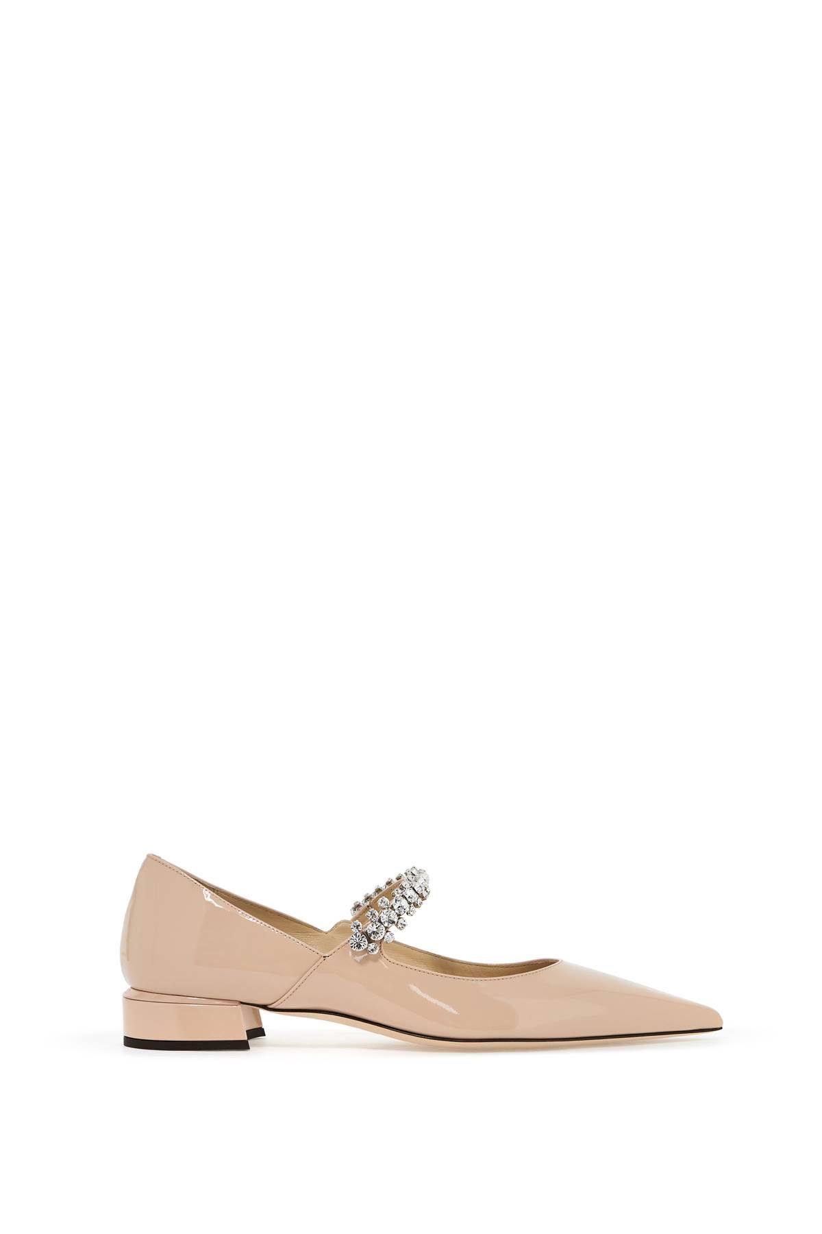 Shop Jimmy Choo Bing Pump Flat In Neutro