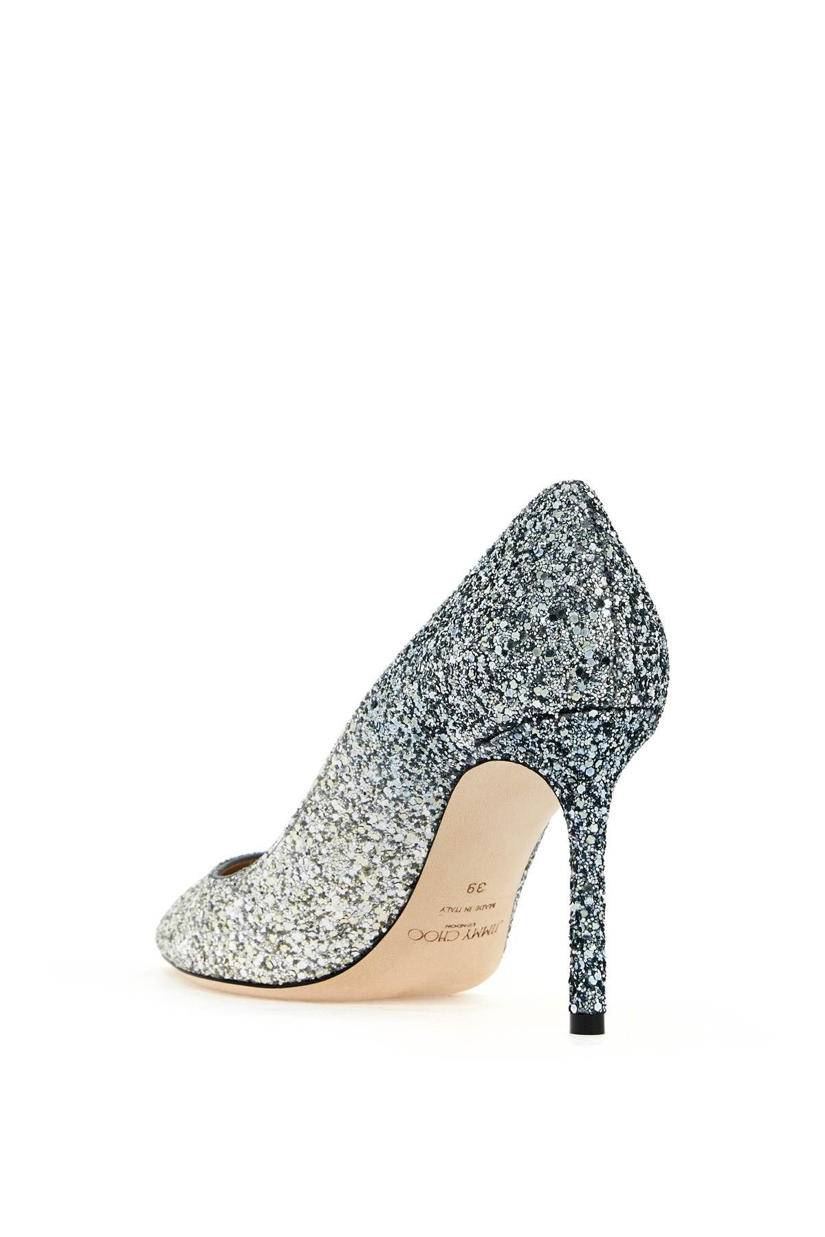 Shop Jimmy Choo Romy 85 Pumps In Silver