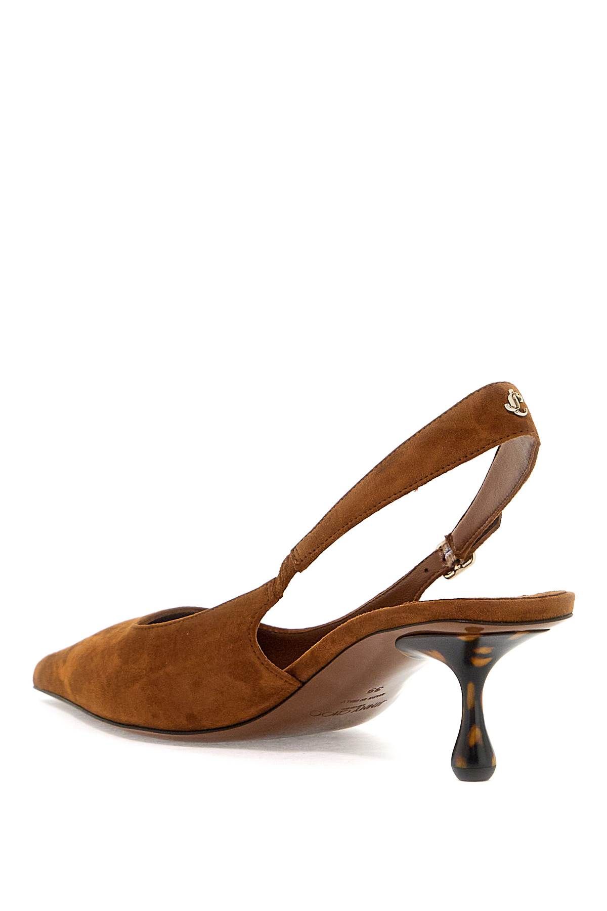 Shop Jimmy Choo Slingback Amel In Brown