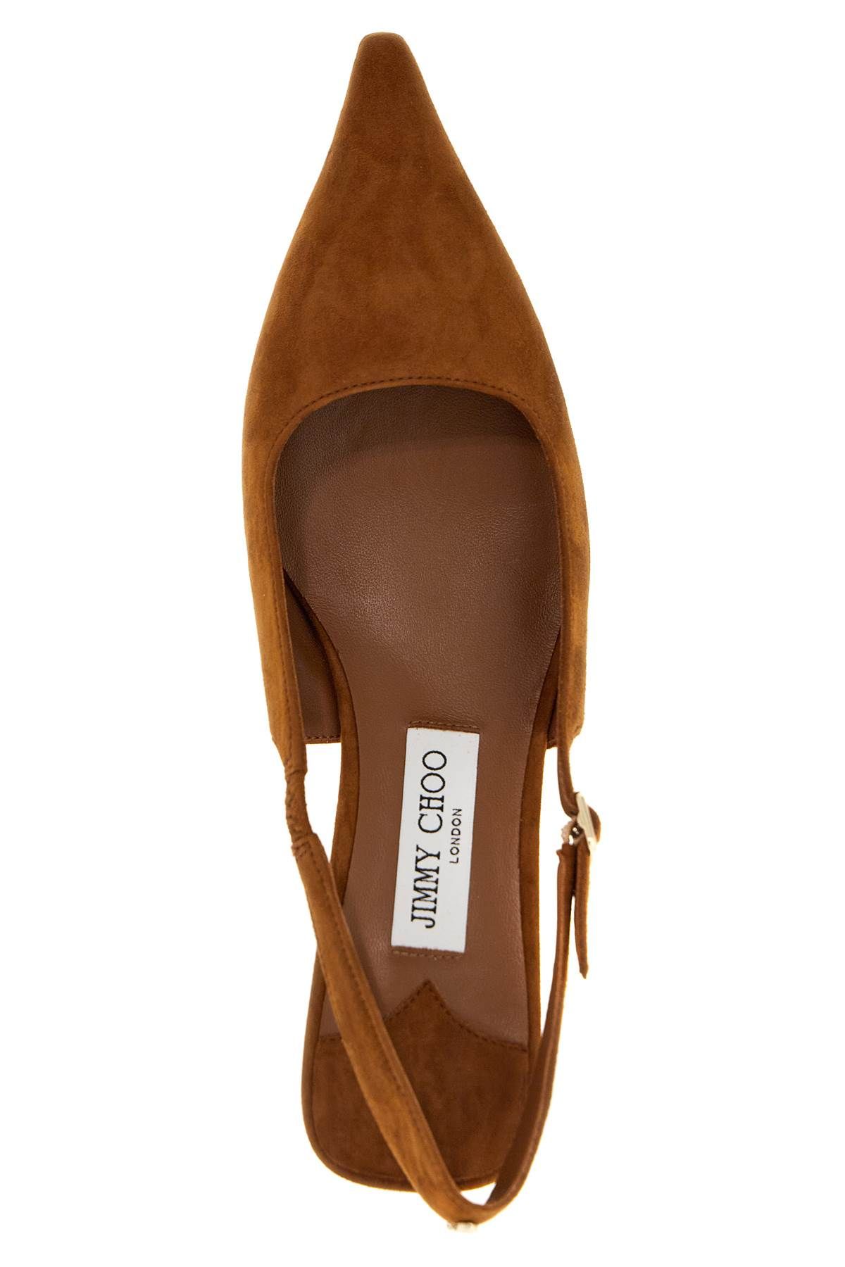 Shop Jimmy Choo Slingback Amel In Brown