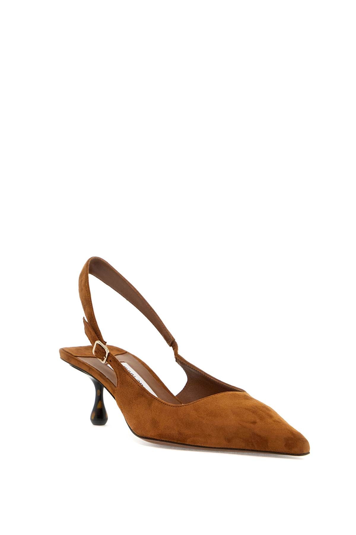 Shop Jimmy Choo Slingback Amel In Brown