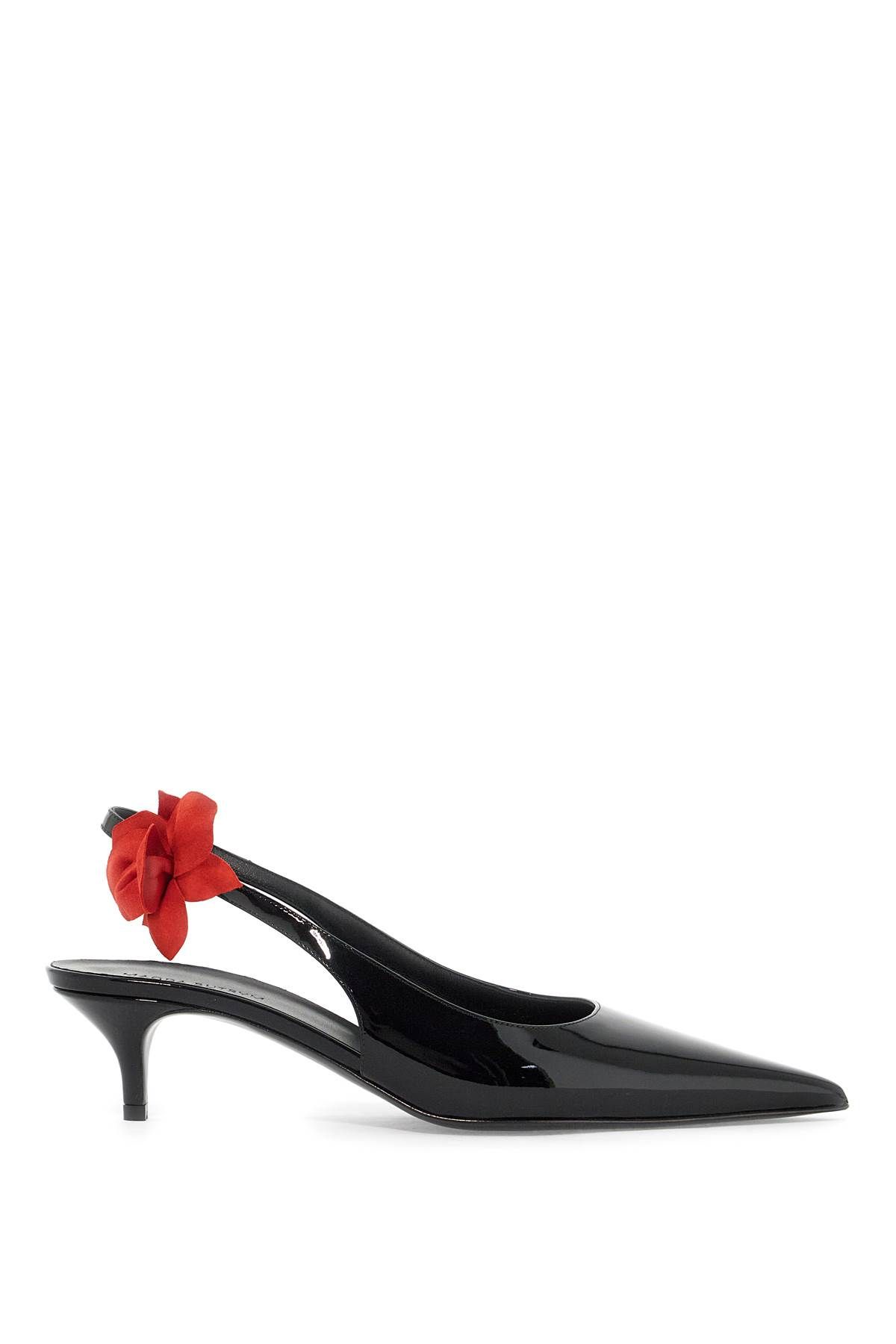 Shop Magda Butrym Slingback Décolleté In Black