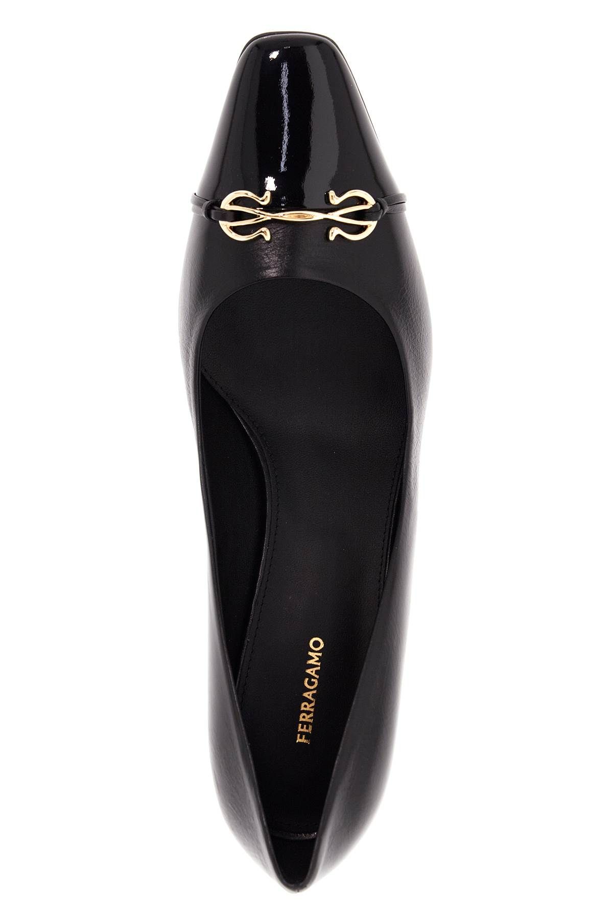 Shop Ferragamo "gancini Ornament In Black