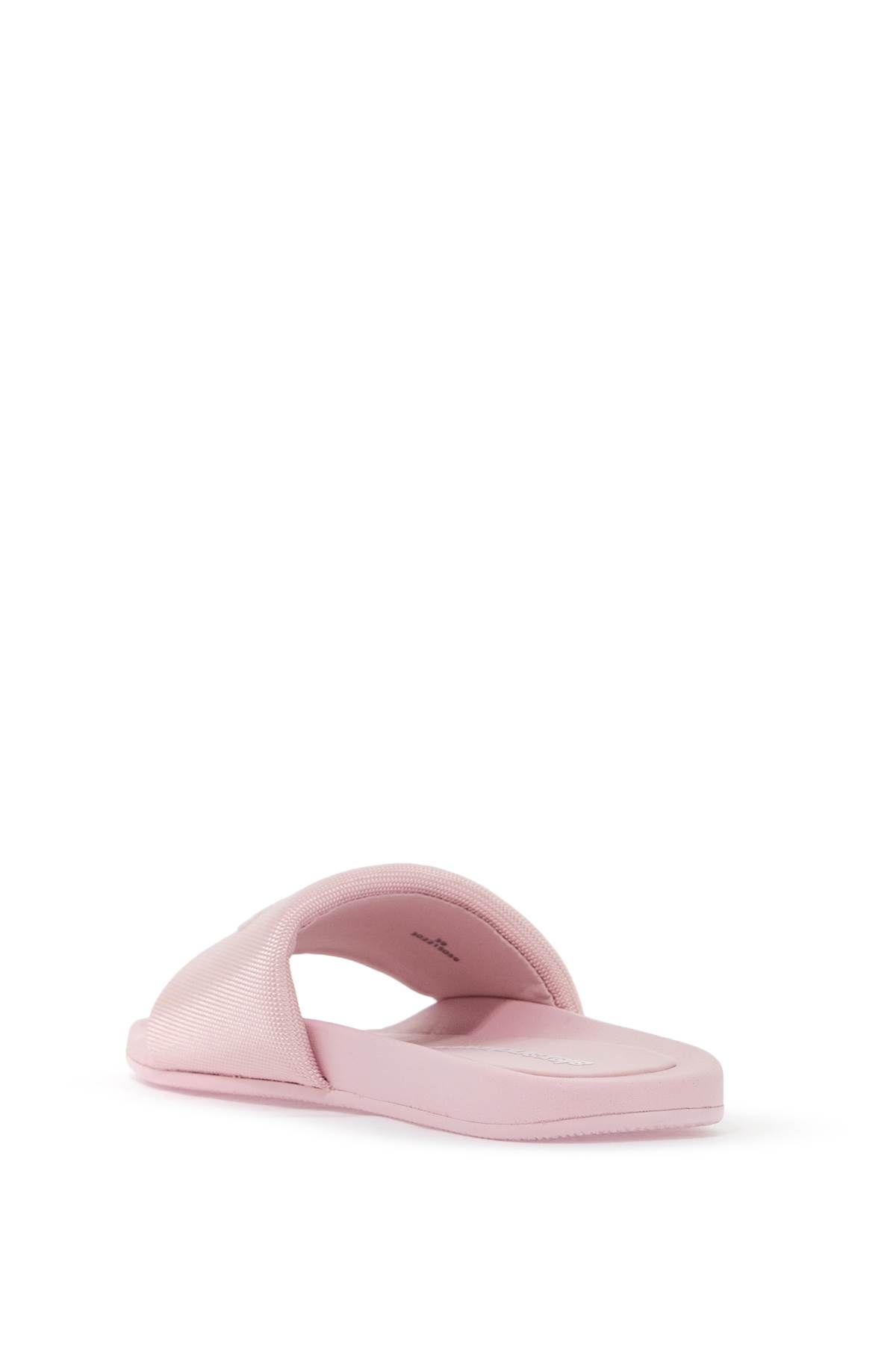 Shop Alexander Wang Slides With Branded Strap In Pink