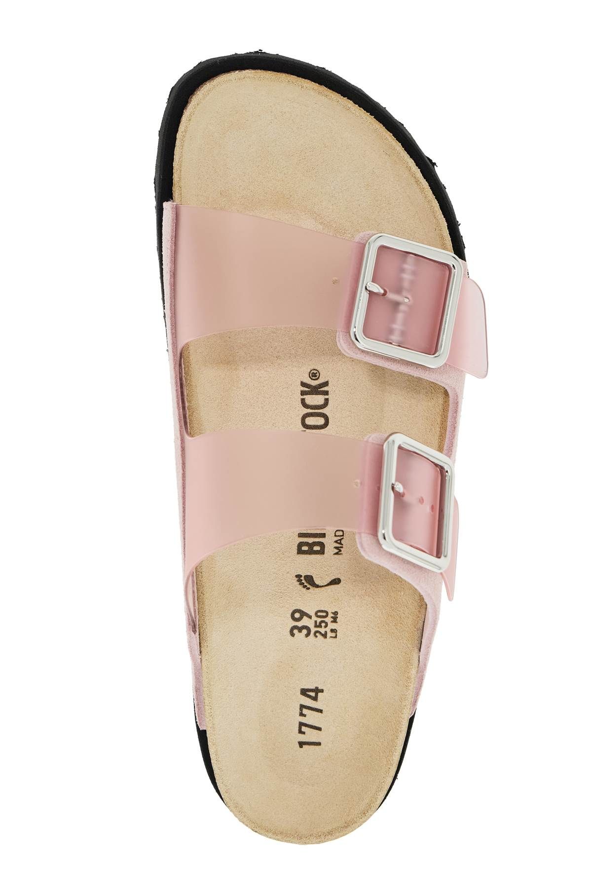 Shop Birkenstock 1774 Arizona Pvc Slide Sandals In Pink