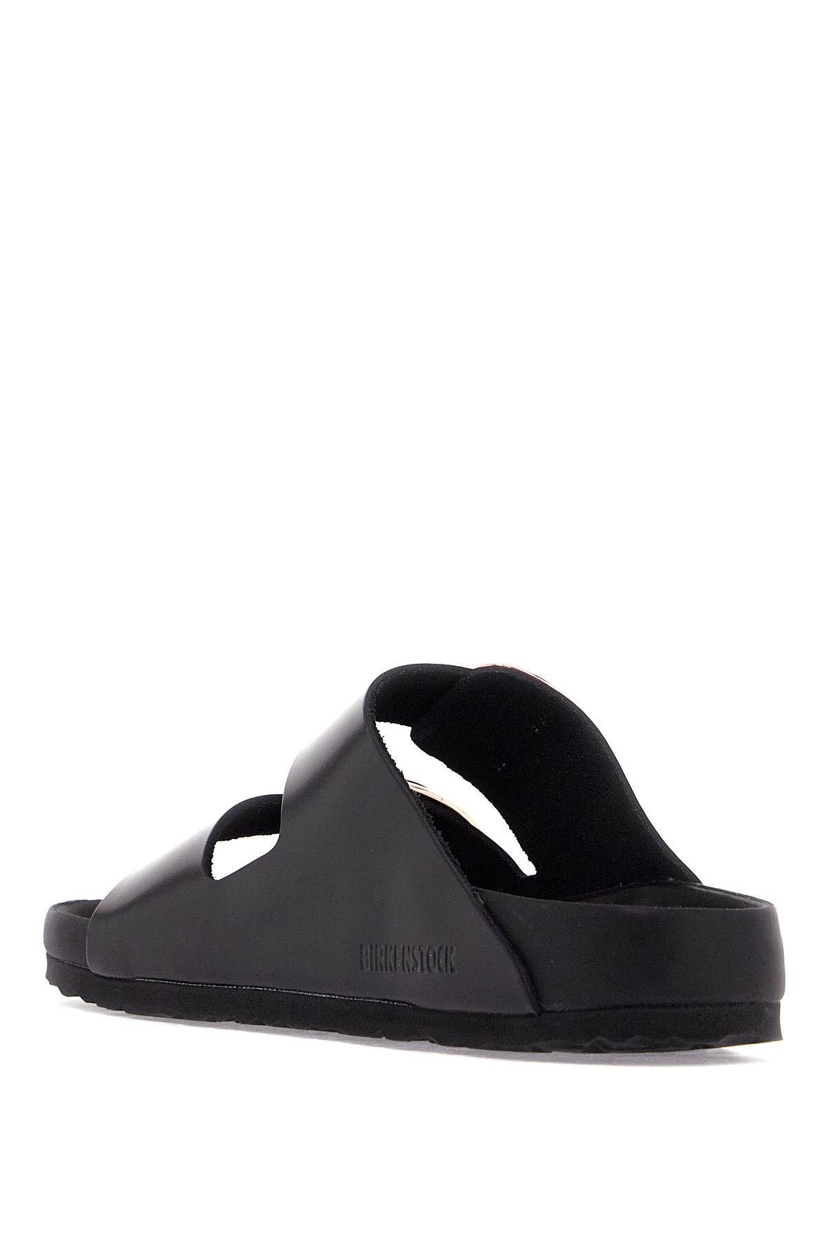 Shop Birkenstock 'arizona Big Buckle Slide In Black