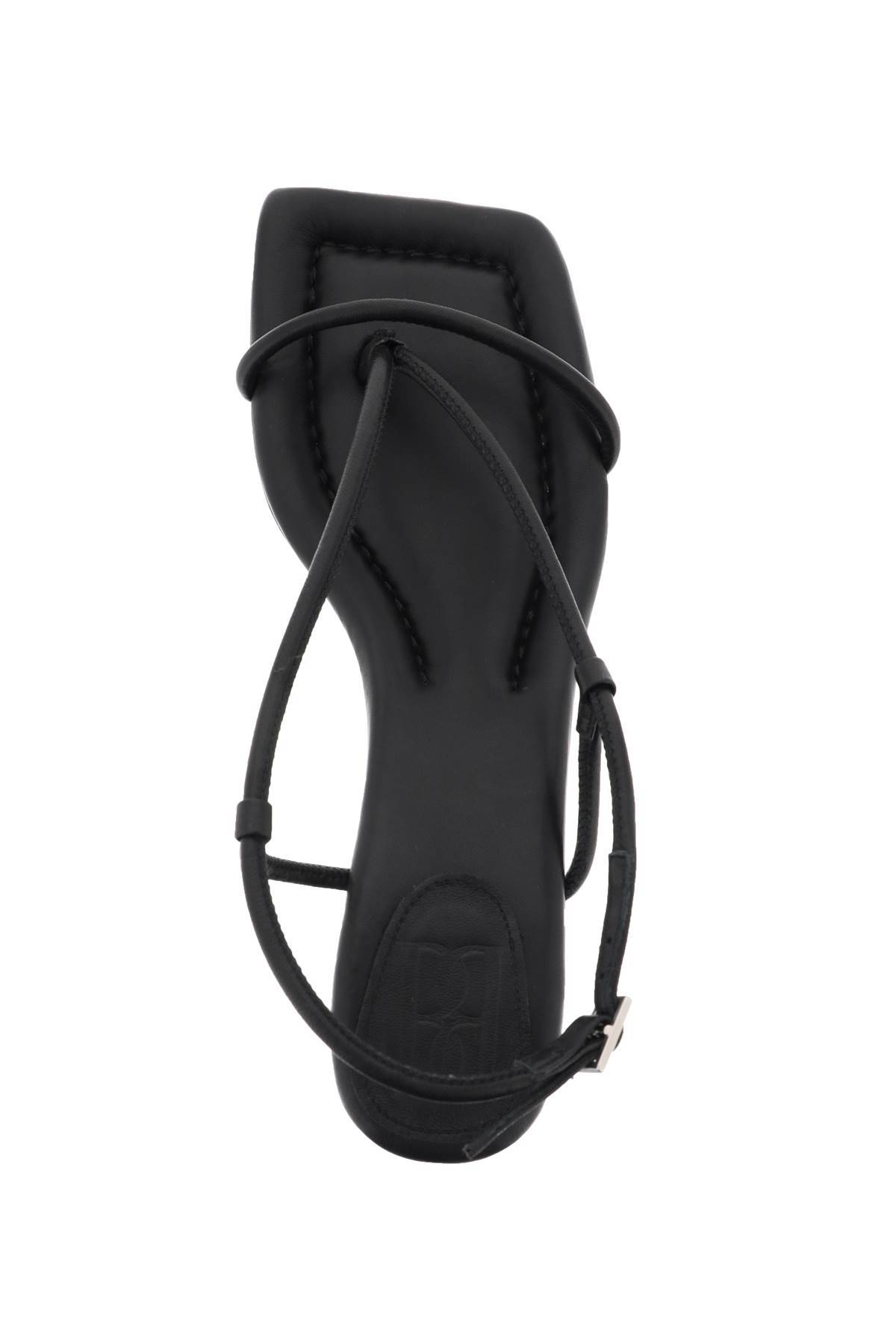 Shop By Malene Birger 'tevi' Slingback Sandals In Black