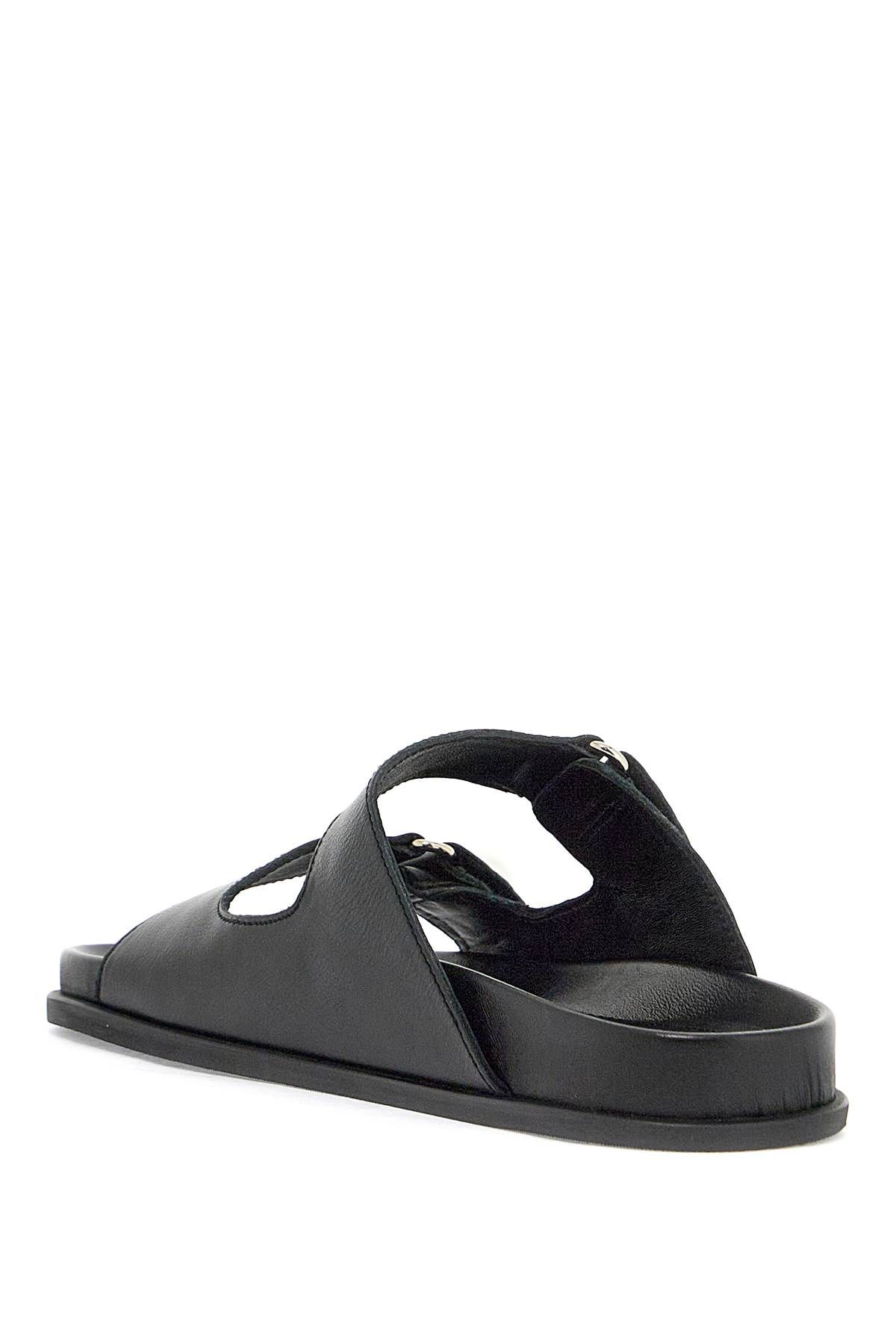 Shop Jimmy Choo Fayce Slides In Black