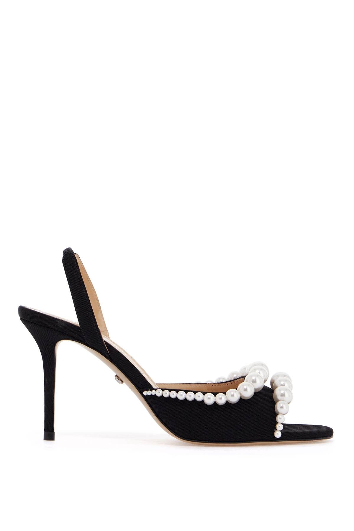 Shop Mach E Mach Mermaid Sandals In Black