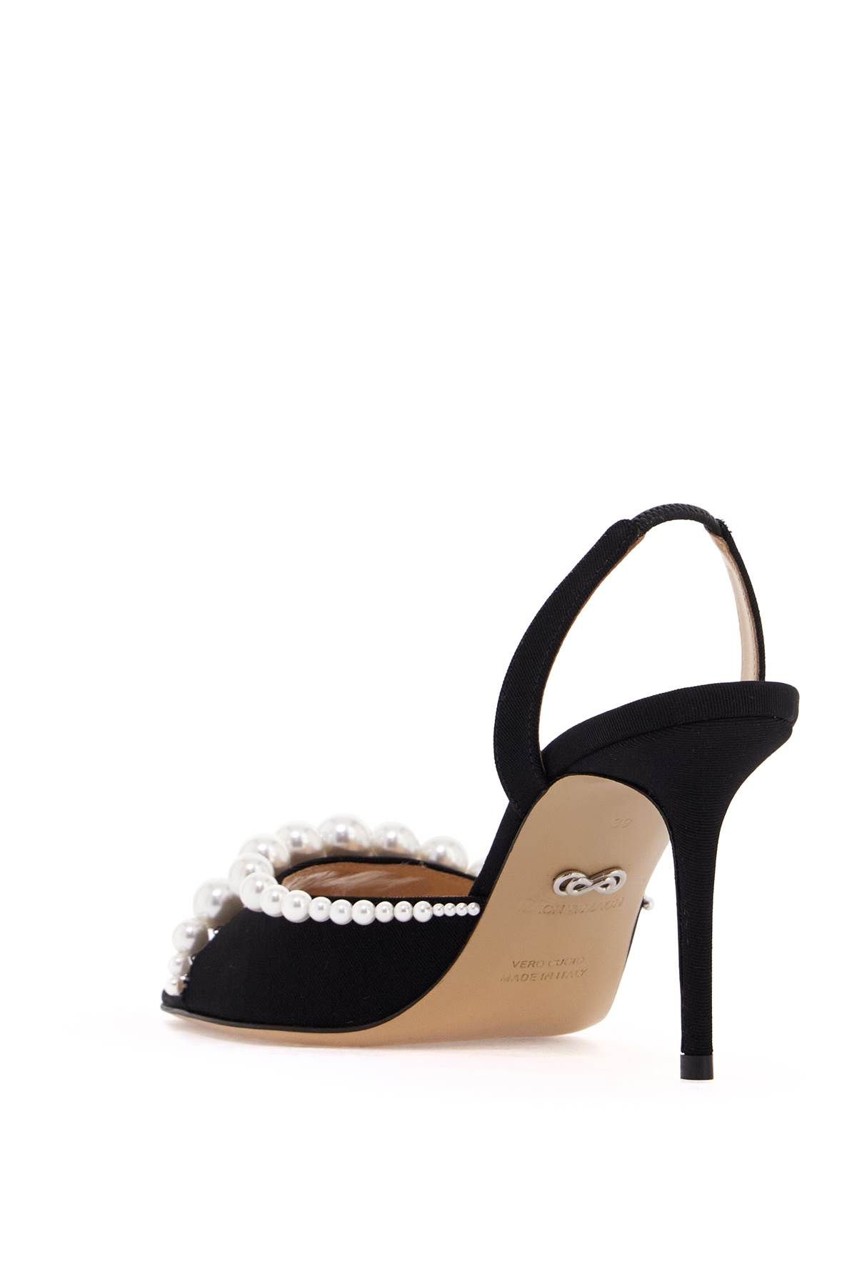 Shop Mach E Mach Mermaid Sandals In Black