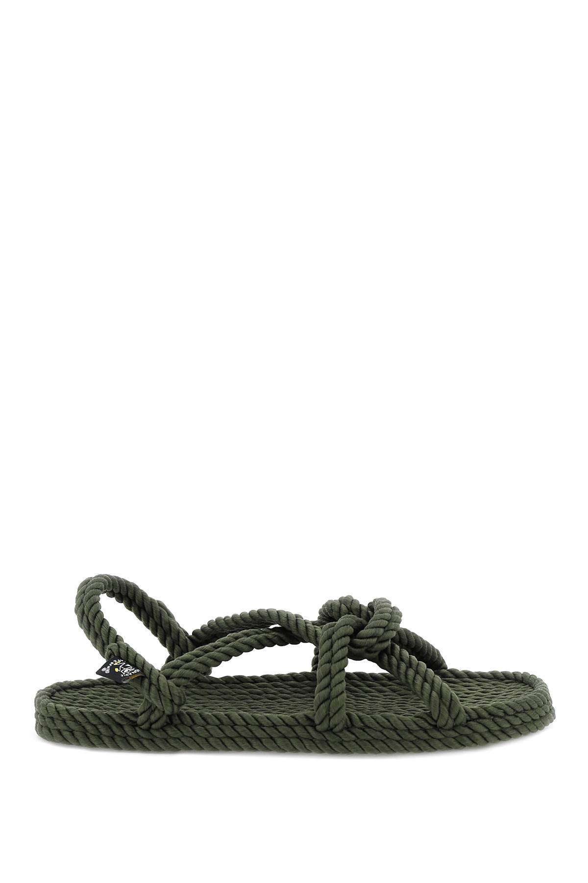 Shop Nomadic State Of Mind Mountain Momma Rope Sandals In Green