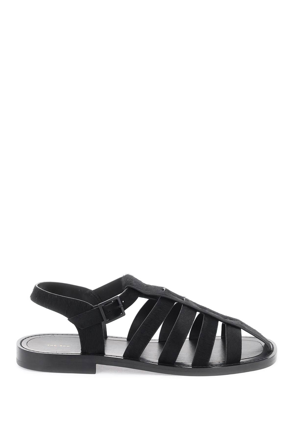 Shop The Row 'pablo' Sandals In Black
