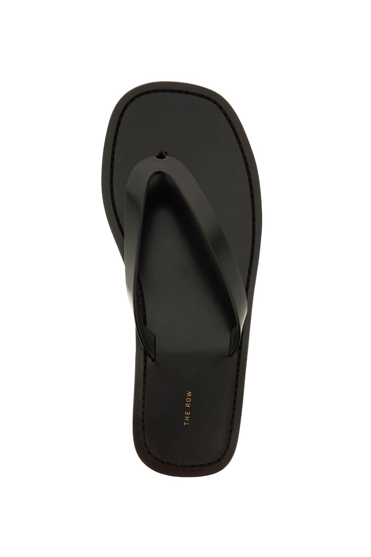 Shop The Row City Thong Slides In Black