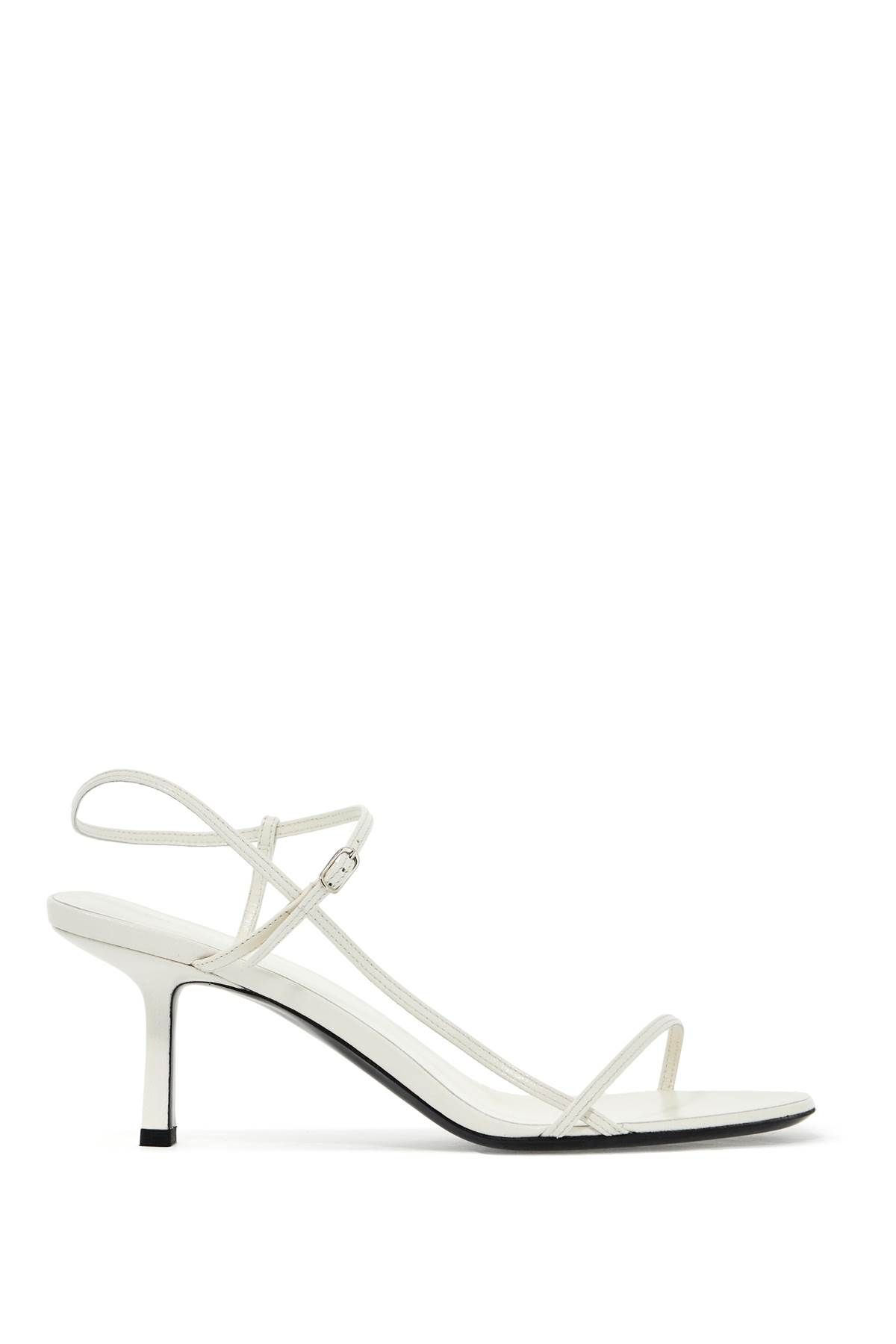 Shop The Row Leather Bare Sandals In White