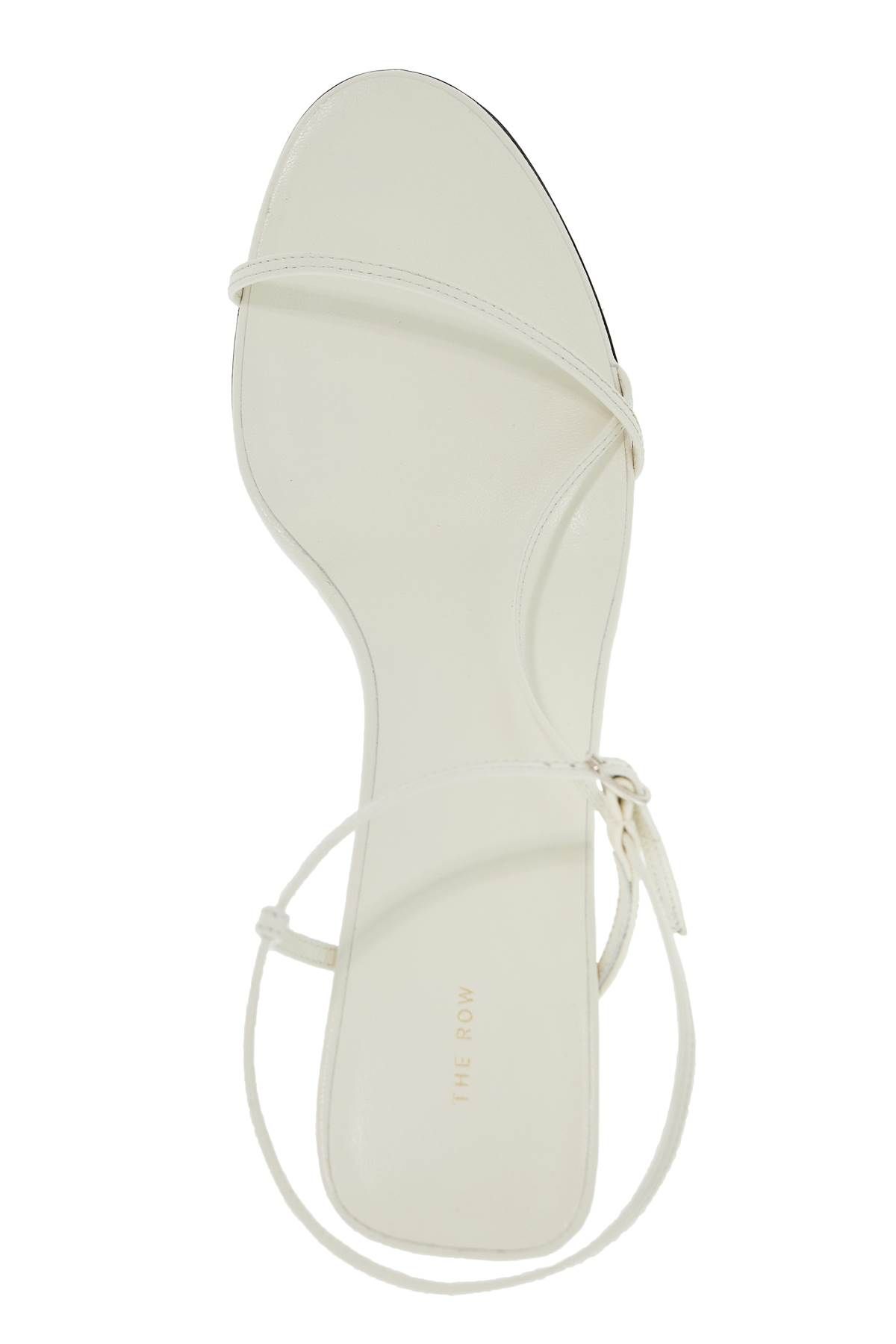 Shop The Row Leather Bare Sandals In White