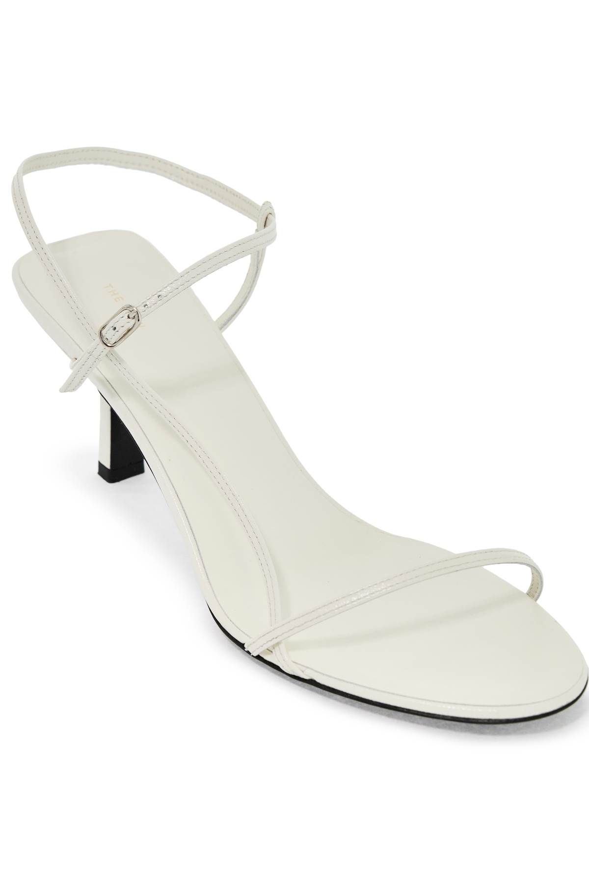 Shop The Row Leather Bare Sandals In White