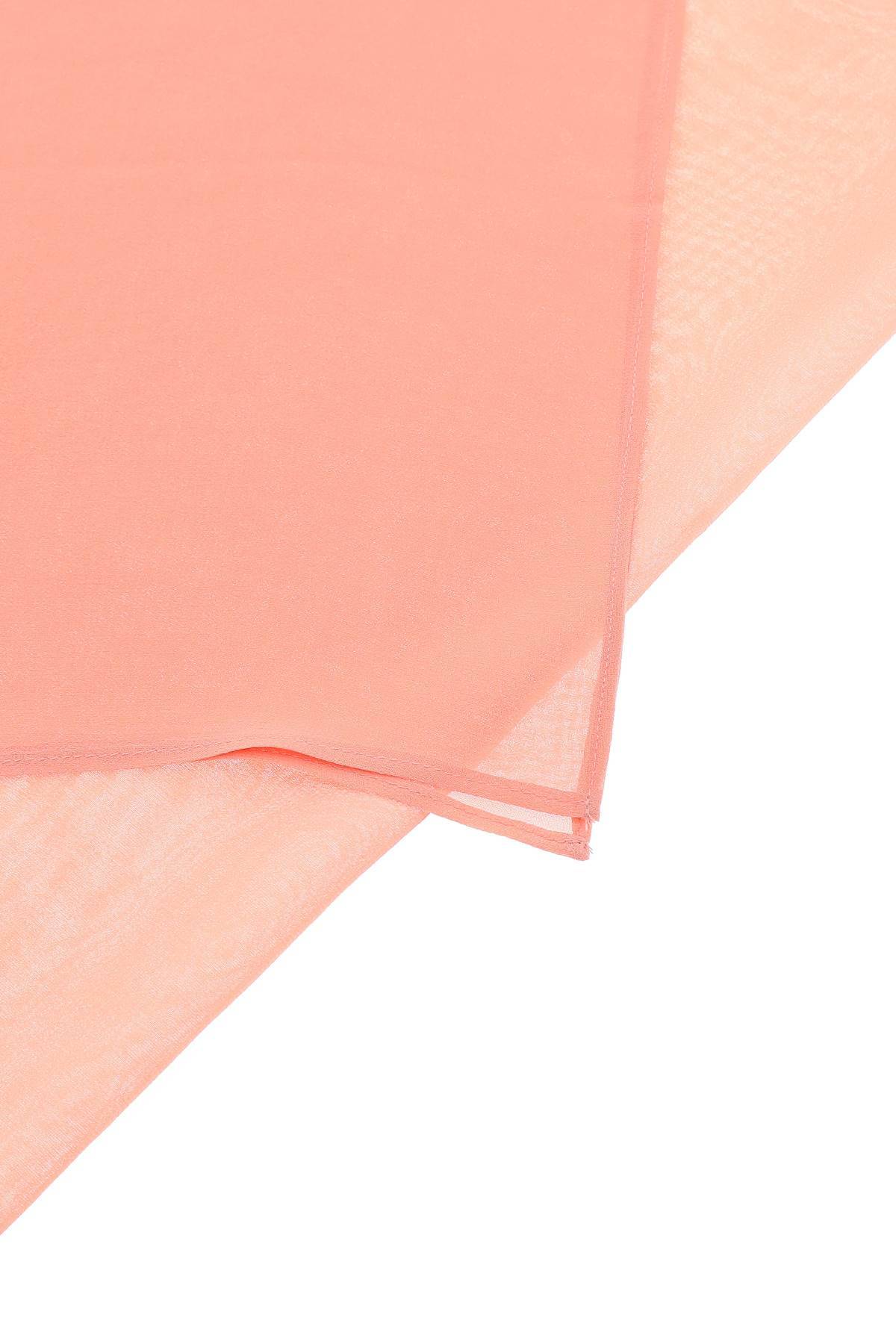 Shop Max Mara 'brasile' Silk Georgette Stole In Pink