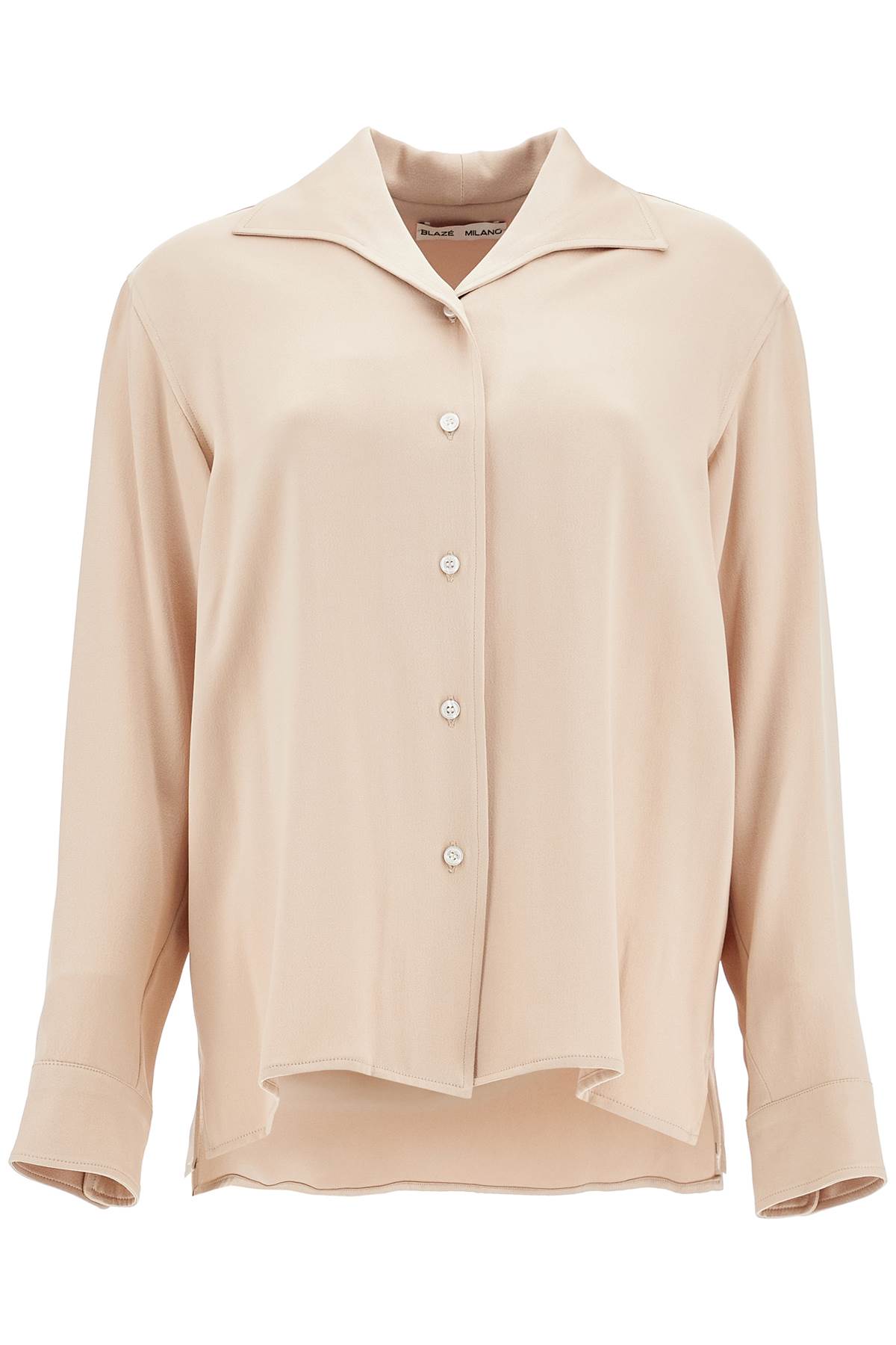 Shop Blazé Milano "frique Gigi Crêpe In Beige