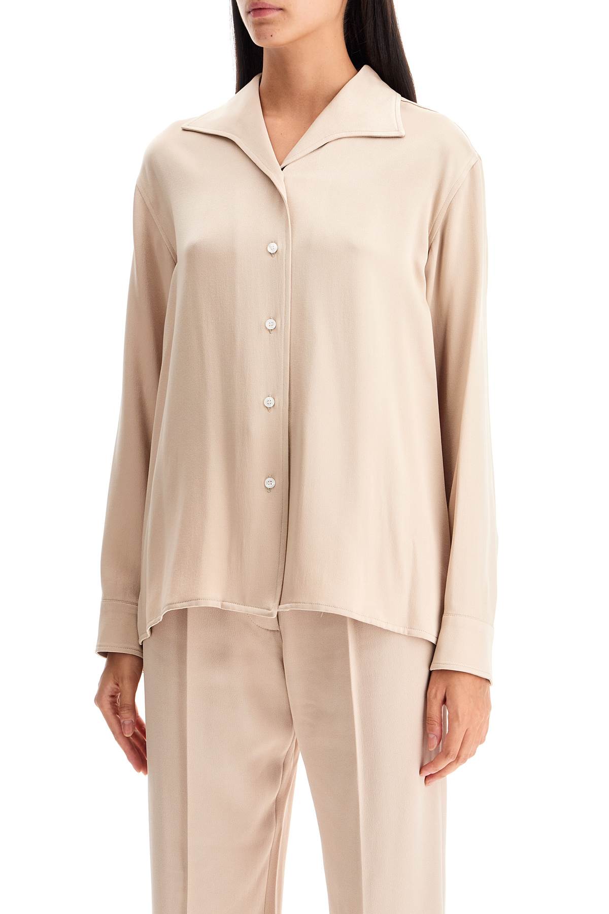 Shop Blazé Milano "frique Gigi Crêpe In Beige