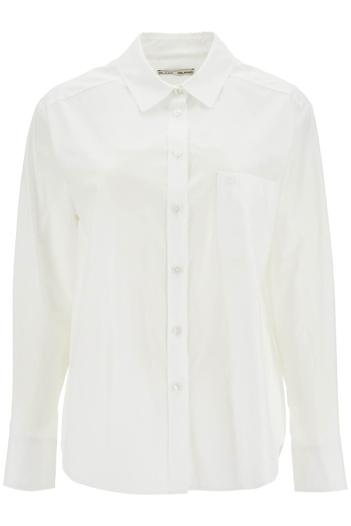 Shop Blazé Milano Anabas Shirt In White